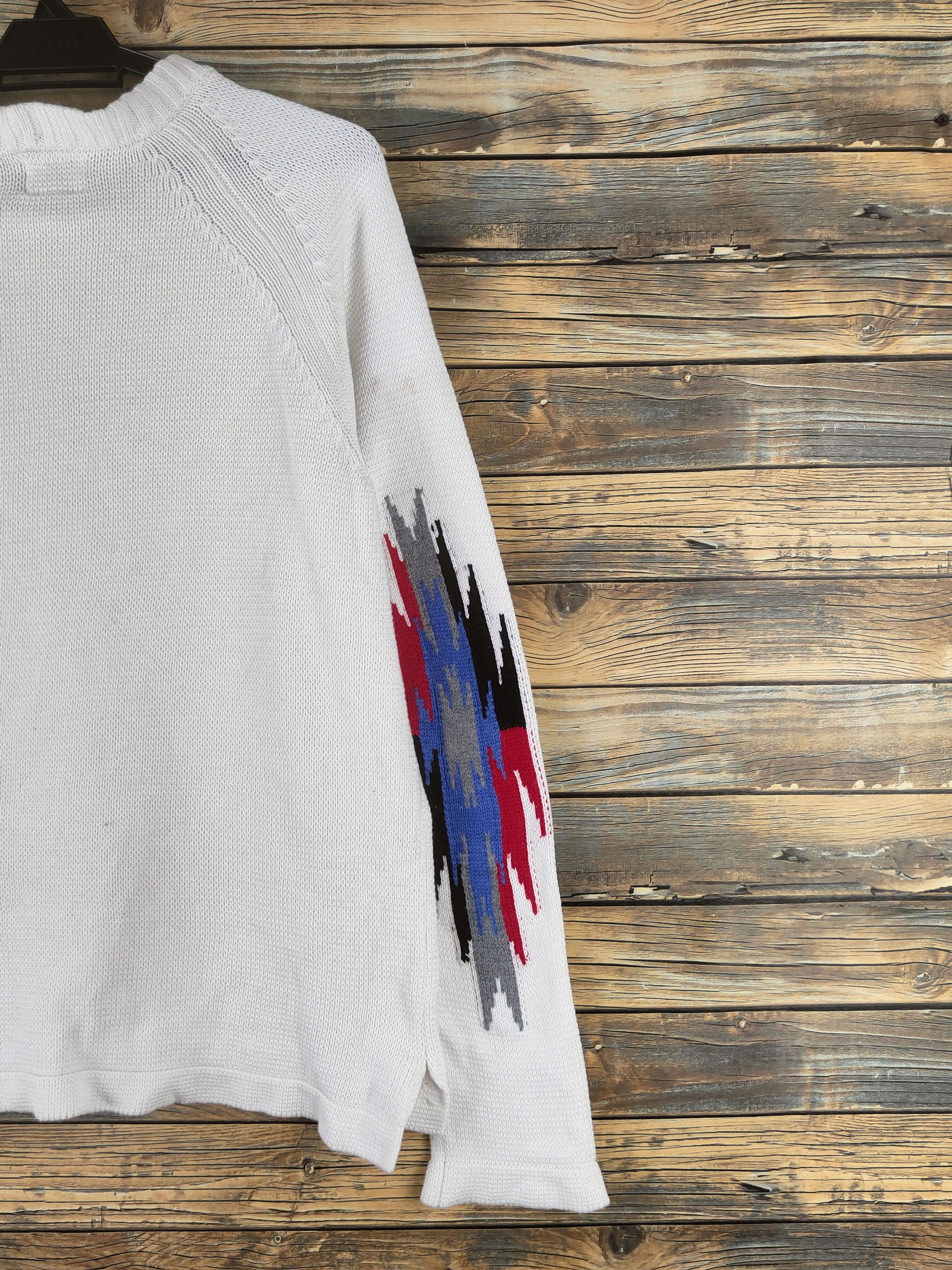 Vans DL Vans White Knitwear Sweatshirts #46-128 Size US M / EU 48-50 / 2 - 10 Thumbnail
