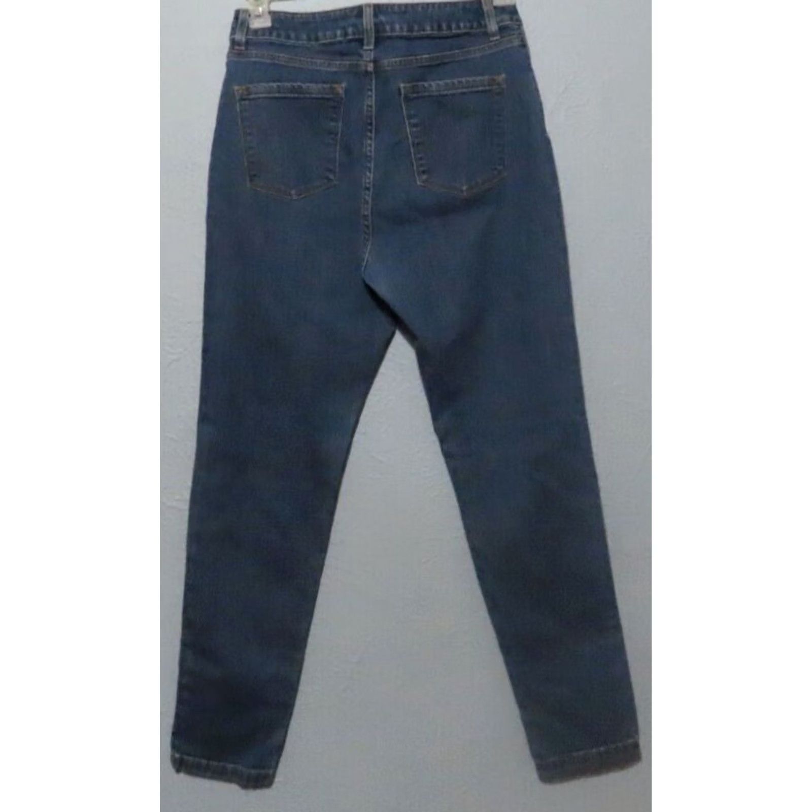 Vintage VINTAGE? LL Bean Womens Jeans 10 Regular Classic Fit True Shape Blue 29x28 Denim Straight High Rise Middle Wash Women Jeans Size 32" / US 10 / IT 46 - 7 Thumbnail