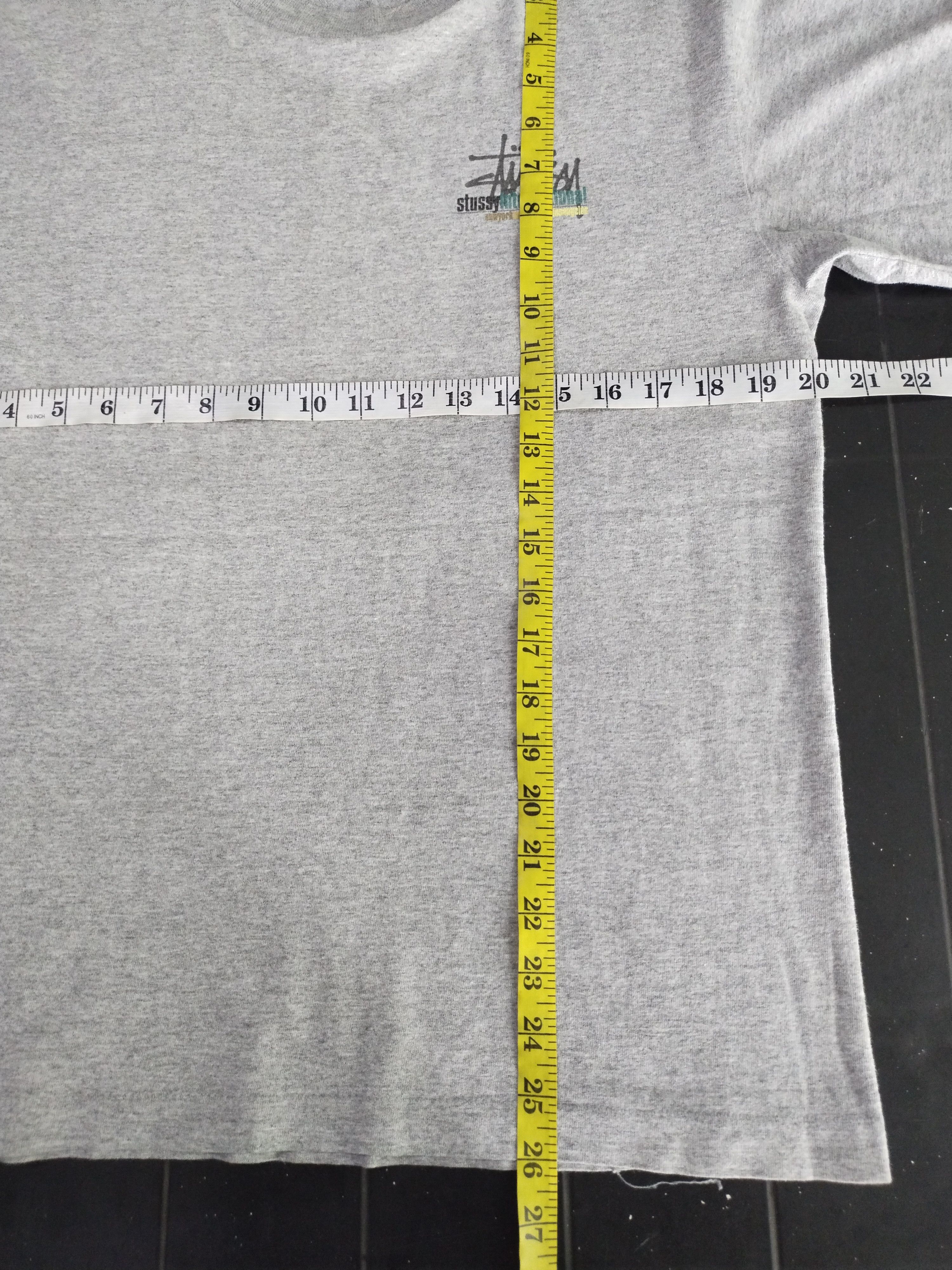 Stussy × Vintage Vintage 90's International Stussy Shirt Tee Size US M / EU 48-50 / 2 - 10 Thumbnail