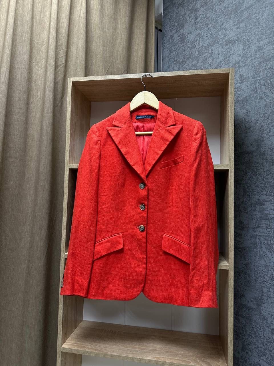 Polo Ralph Lauren × Vintage Polo Ralph Lauren Orange Women’s PRL Blazer Jacket Size M / US 6-8 / IT 42-44 - 5 Thumbnail