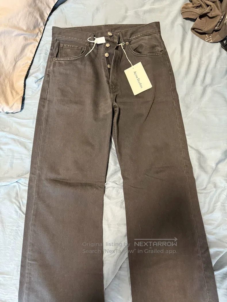 Acne Studios Acne Studios 2022 Moth Brown Jeans | Grailed