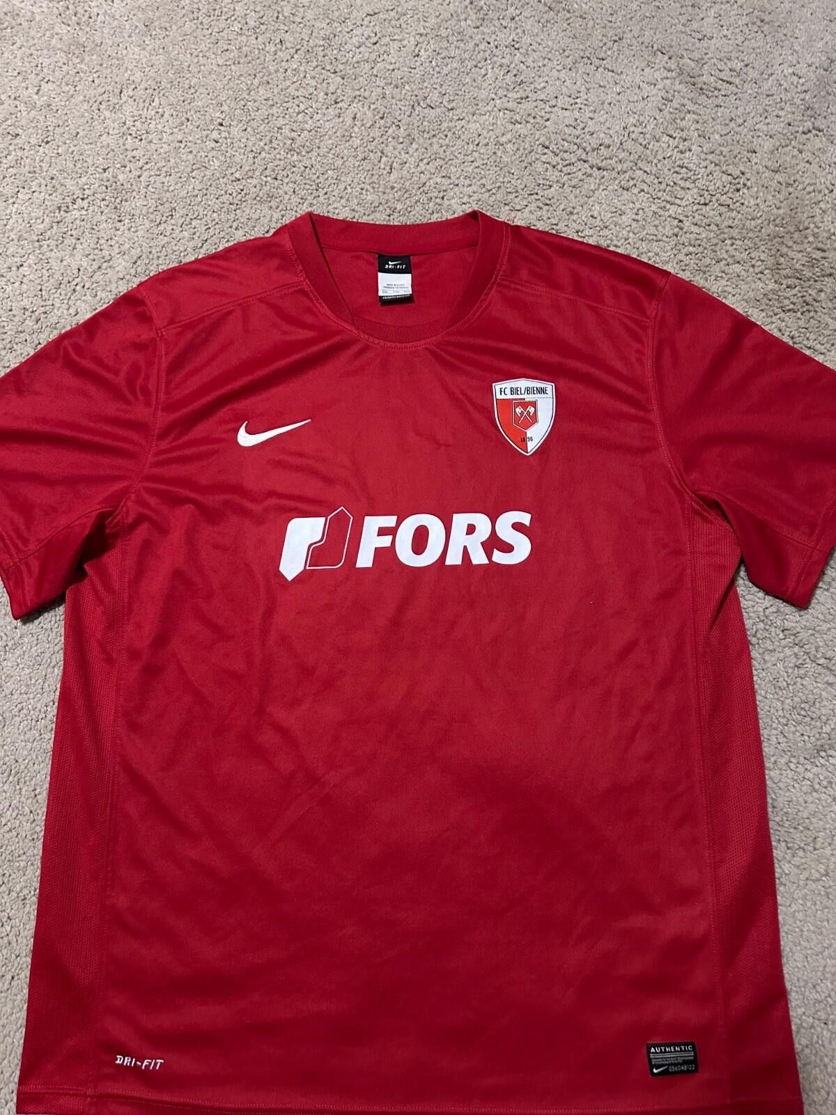 Nike Fc Bien-Bienne 2014/15 Football Shirt Soccer Jersey Sz XL Size US XL / EU 56 / 4 - 3 Thumbnail