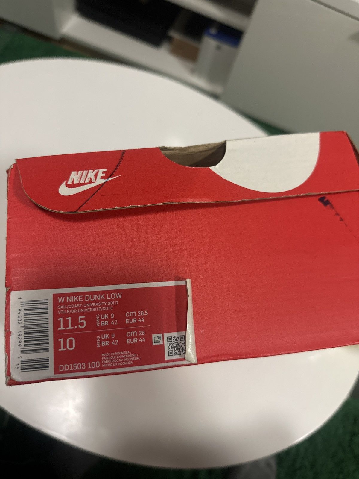 Nike Woman Nike Dunk Low Sail Coast Blue White 11.5 DD1503 100 Size US 11.5 / EU 44-45 - 8 Thumbnail