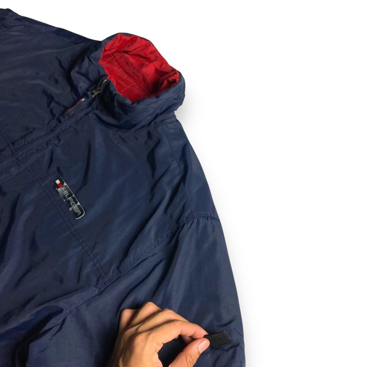Tommy Hilfiger VINTAGE TOMMY HILFIGER REVERSIBLE ZIPPER JACKET Size US L / EU 52-54 / 3 - 8 Thumbnail