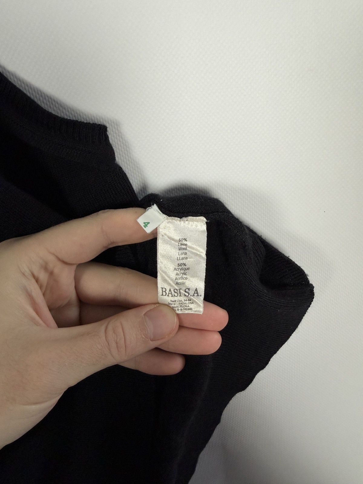 Lacoste Lacoste Wool Vest Sweater Black Crocodile Logo Vintage Sz 5 Size US L / EU 52-54 / 3 - 7 Thumbnail