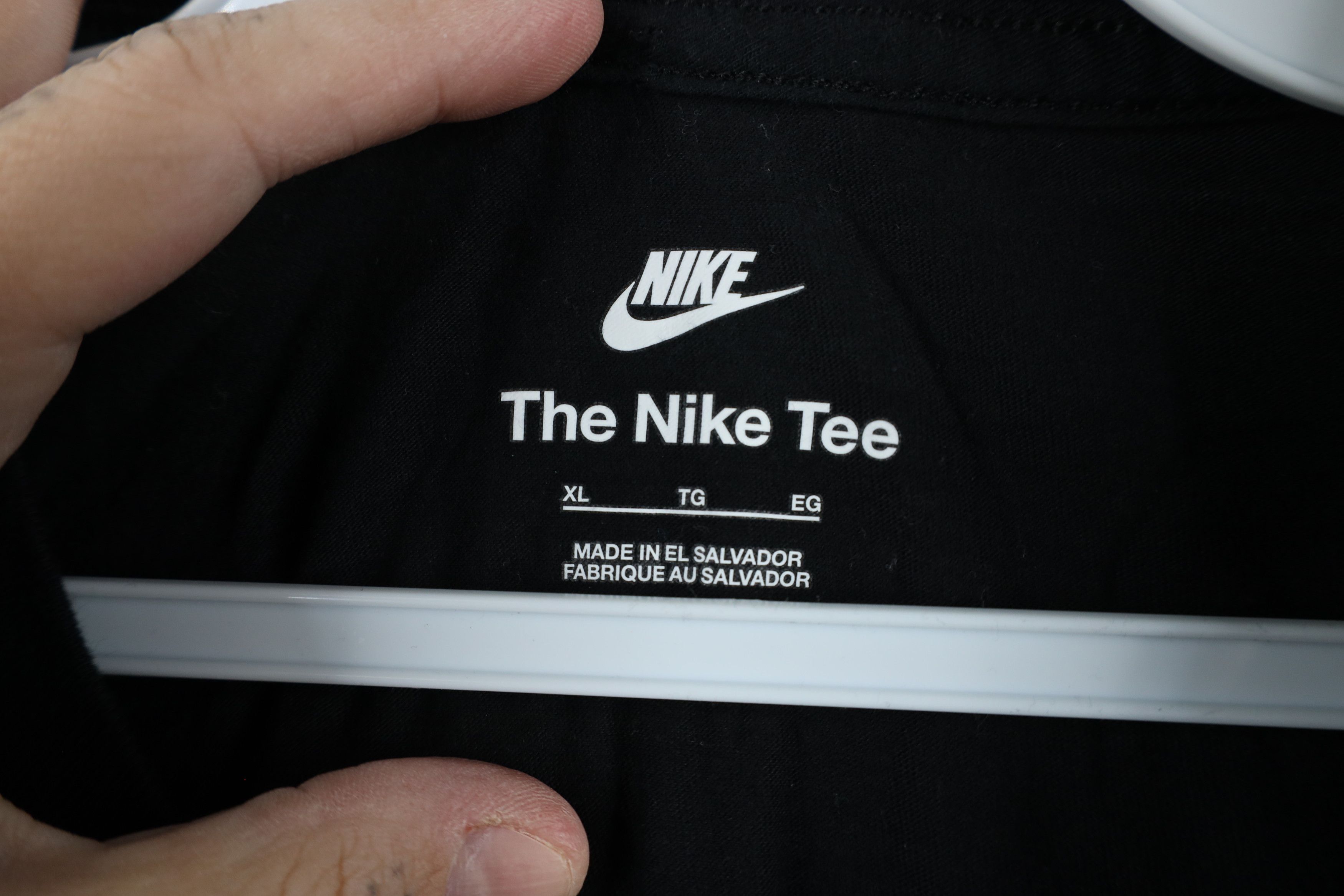 Nike × Vintage Nike Script Geometric Paisley All Over Print T-Shirt Black Size US XL / EU 56 / 4 - 8 Thumbnail