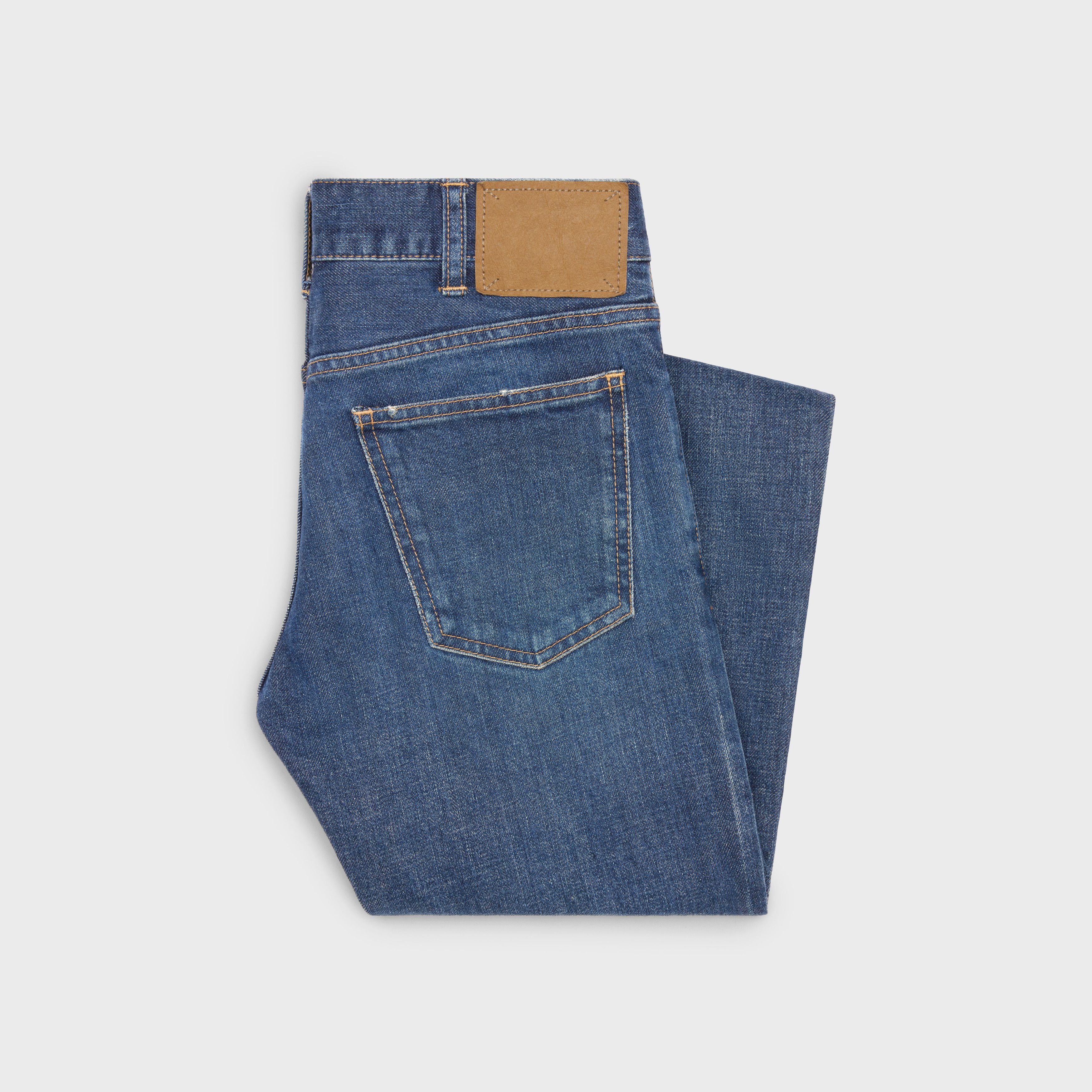 Celine o1w1db10125 2N962067S Skinny Jeans in Blue Size 25" / US 0 / IT 36 - 2 Thumbnail