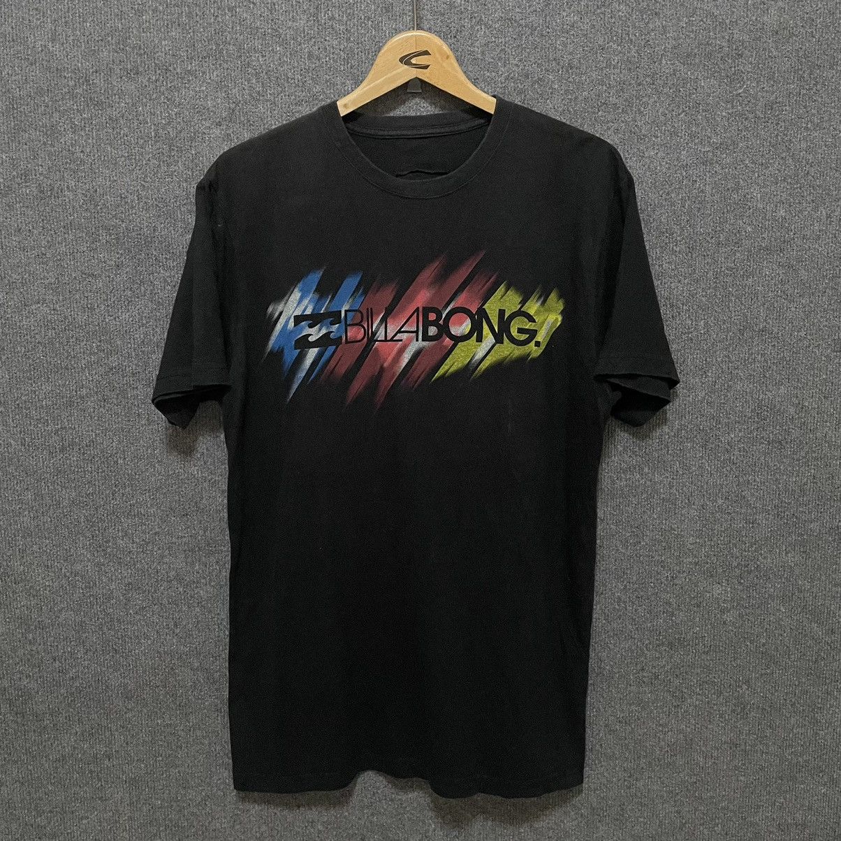 Billabong × Vintage Vintage Y2K Billabong Script Surf T Shirt Size US M / EU 48-50 / 2 - 1 Thumbnail