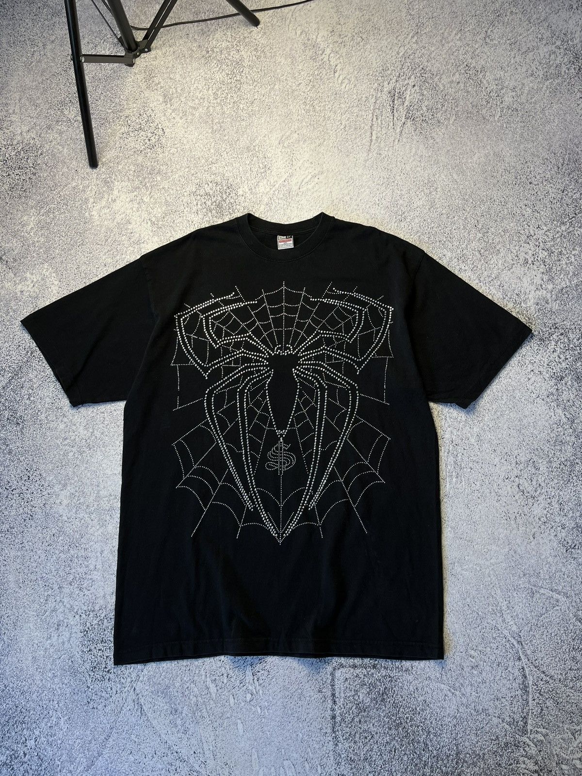 Vintage Rare Vintage Spider Big Logo T Shirt Y2K Size US XXL / EU 58 / 5 - 7 Thumbnail