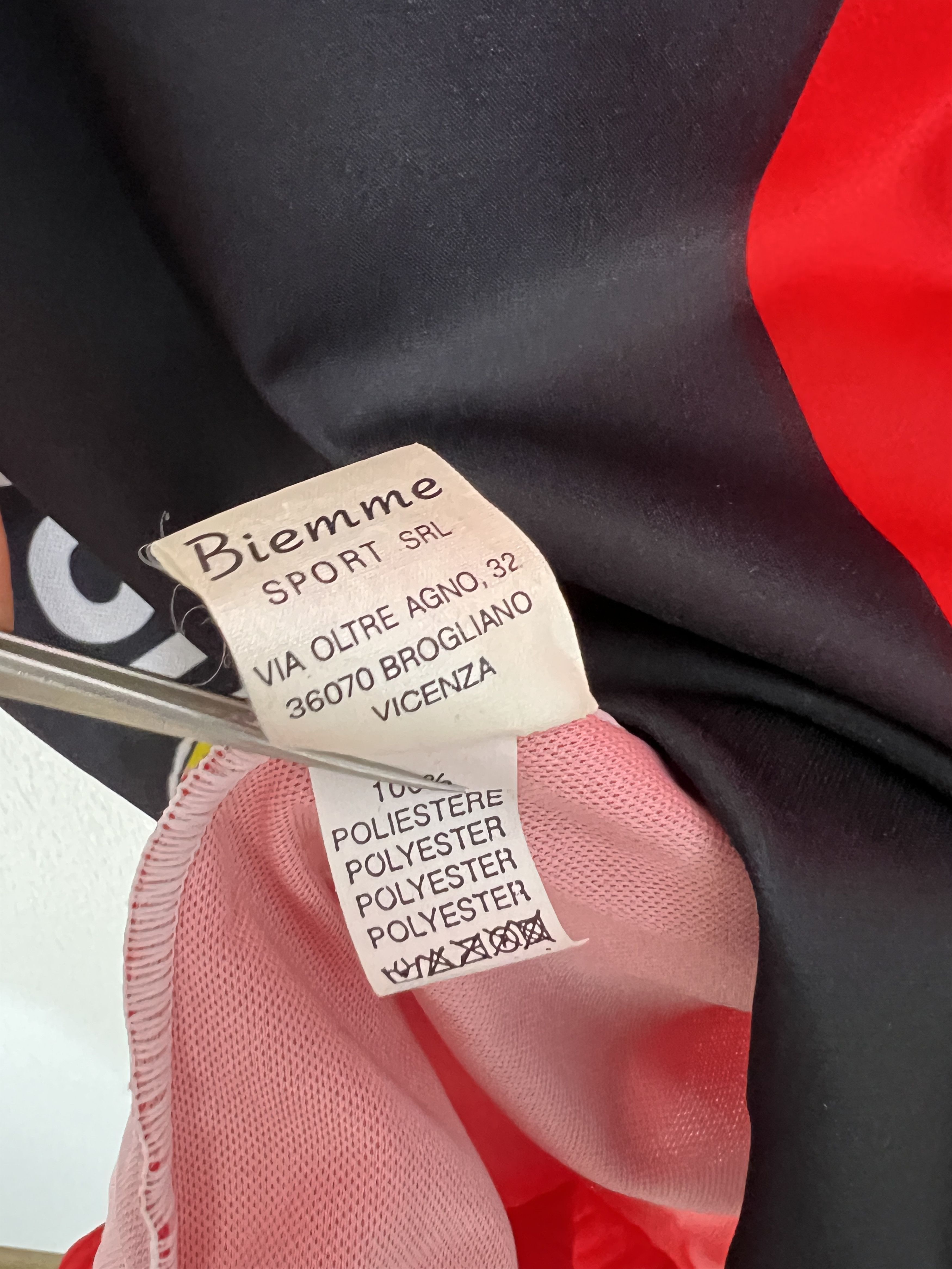 Vintage Isoglass Biemme Echo Team Jersey Cycling Shirt Lotto Trikot Size US XL / EU 56 / 4 - 9 Thumbnail