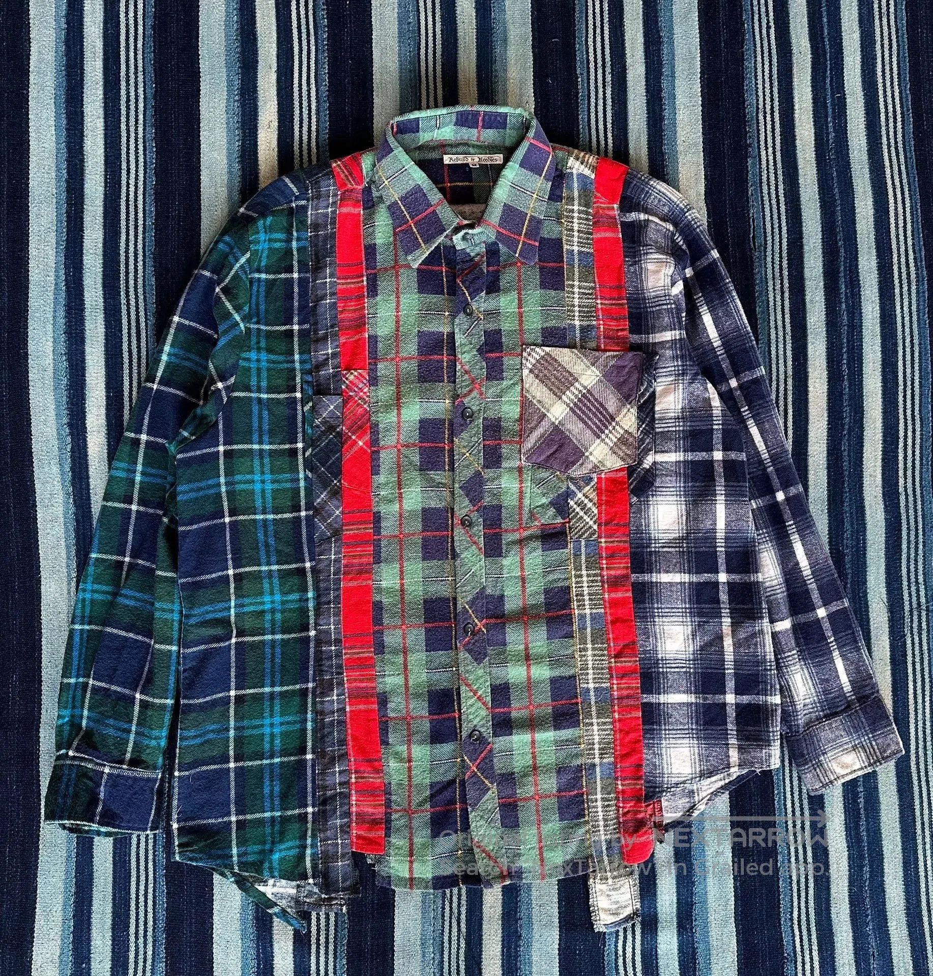 Needles Rebuild By Needles Ribon Wide Flannel Shirt. Size US M / EU 48-50 / 2 - 1 Thumbnail