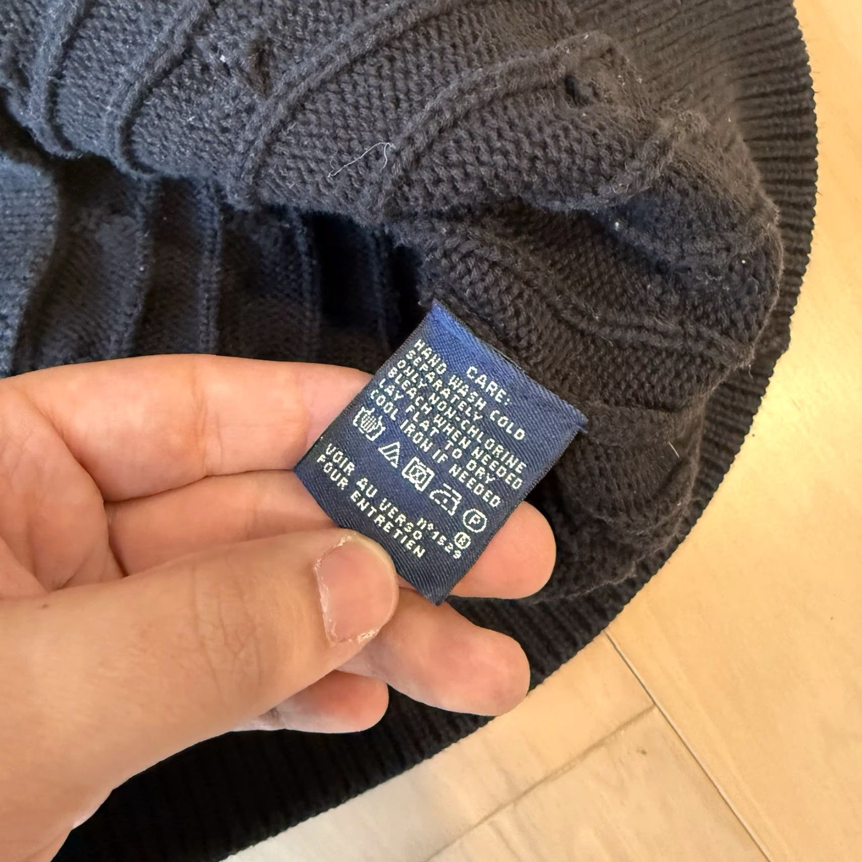 Polo Ralph Lauren Ralph Lauren Sport Cable Knit Sweater Women's S Black Turtle Neck New York Shirt Pullover Knit Cardigan All Seasons Fall Winter 2K? Size S / US 4 / IT 40 - 7 Thumbnail