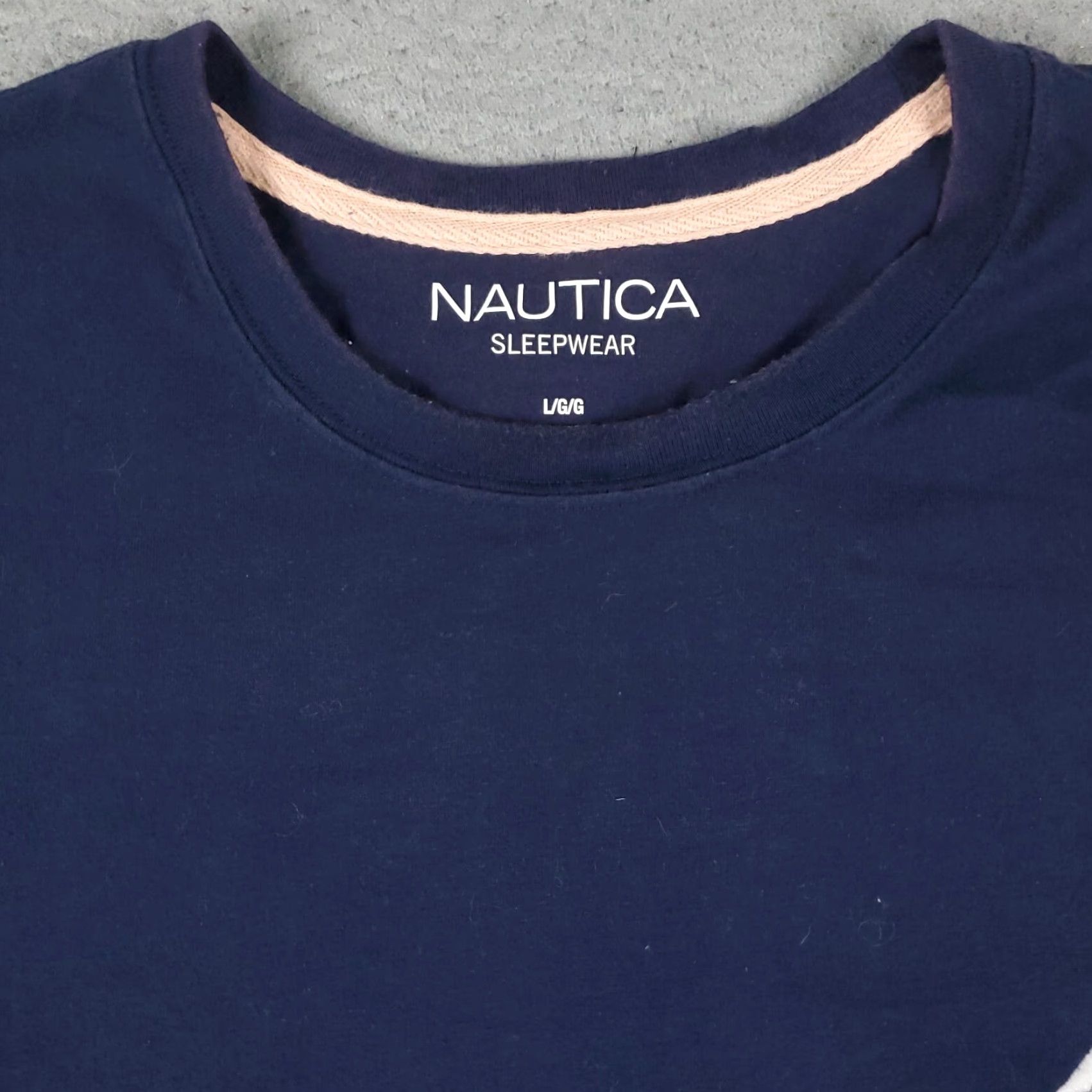 Nautica Nautica T Shirt Mens Large Blue Crew Neck Short Sleeve Cotton Logo Regular 90s Sports Classic Mens Size US L / EU 52-54 / 3 - 2 Thumbnail