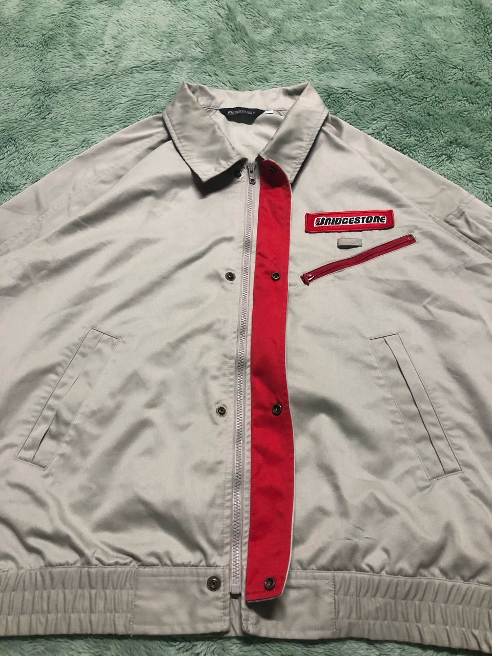 Vintage VINTAGE BRIDGESTONE WORKERS JACKET Size US L / EU 52-54 / 3 - 4 Thumbnail