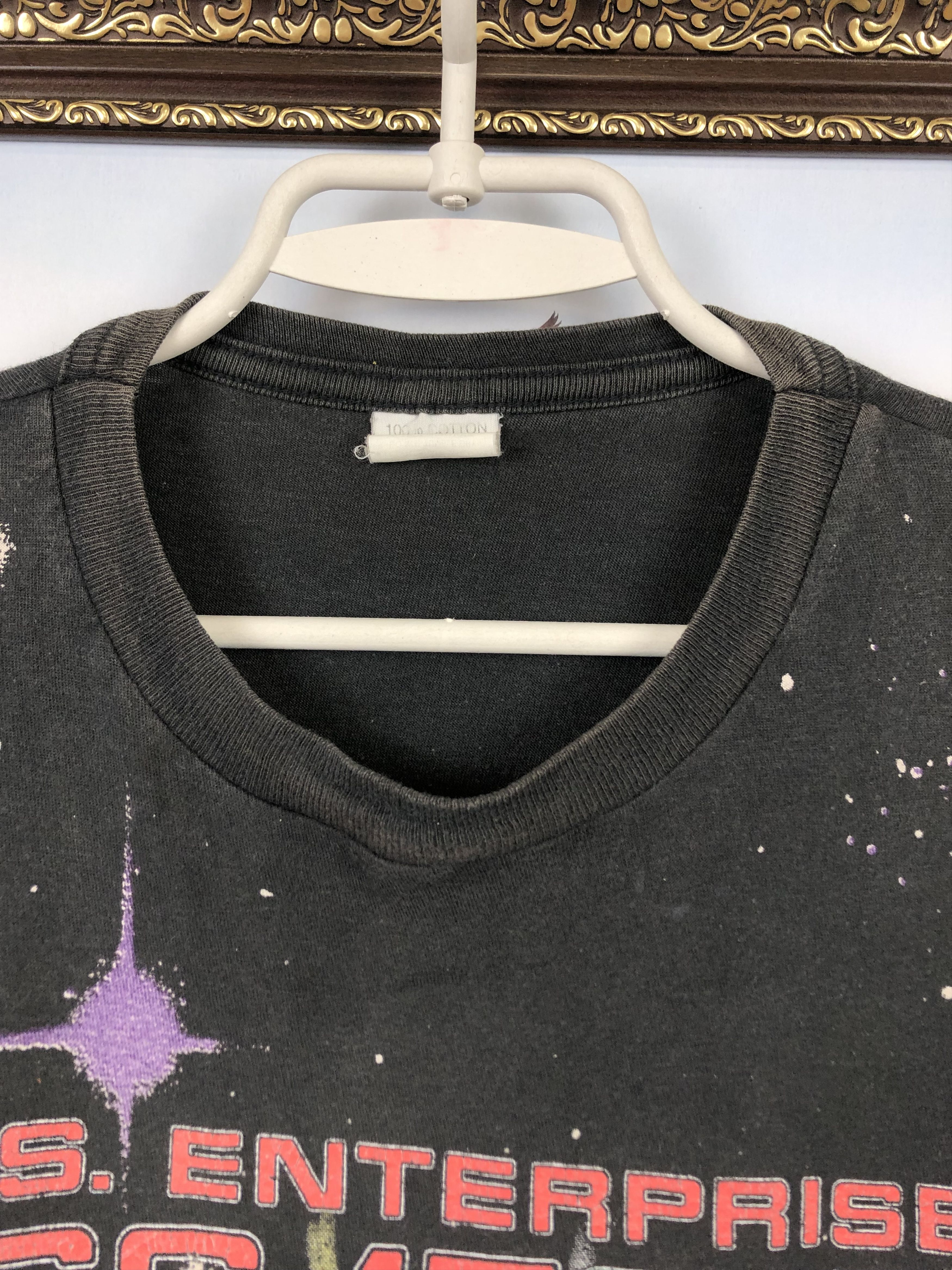 Vintage Vintage Star Trek Insurrection Movie USS Enterprise Shirt Size US XL / EU 56 / 4 - 8 Thumbnail