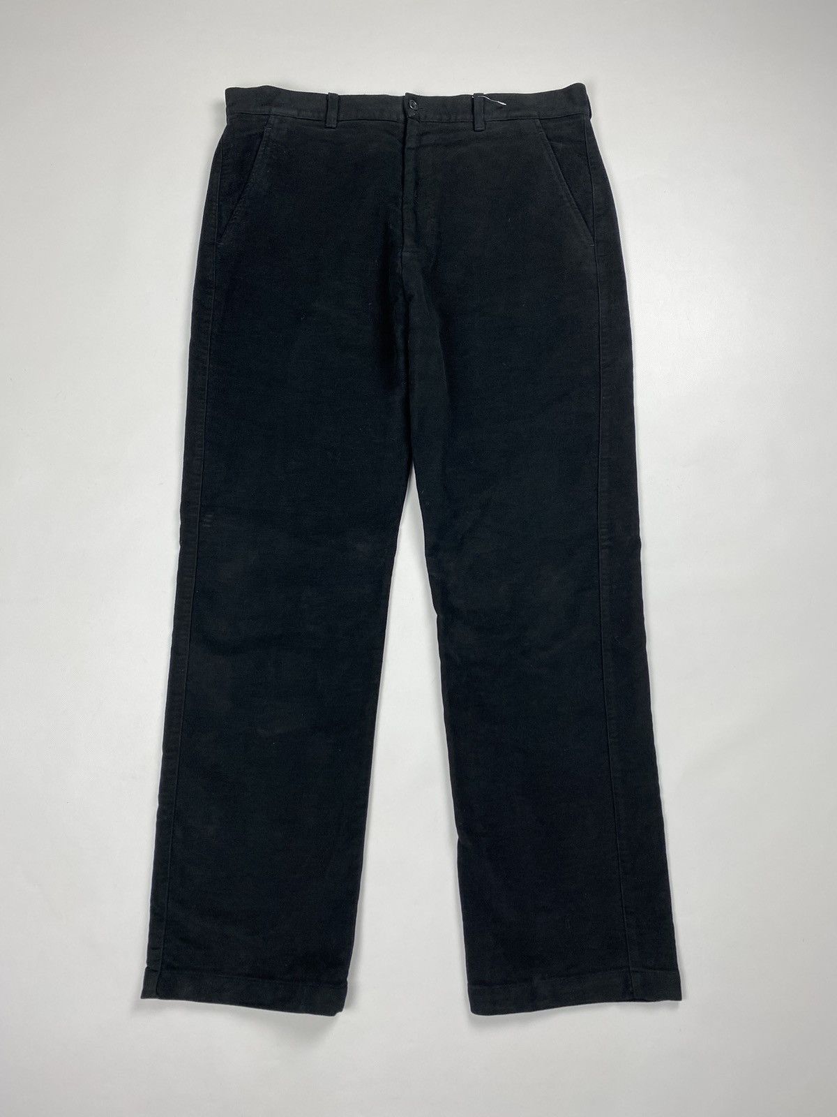 image of Margaret Howell Men’S Chino Pants Trousers in Black, Men's (Size 34)