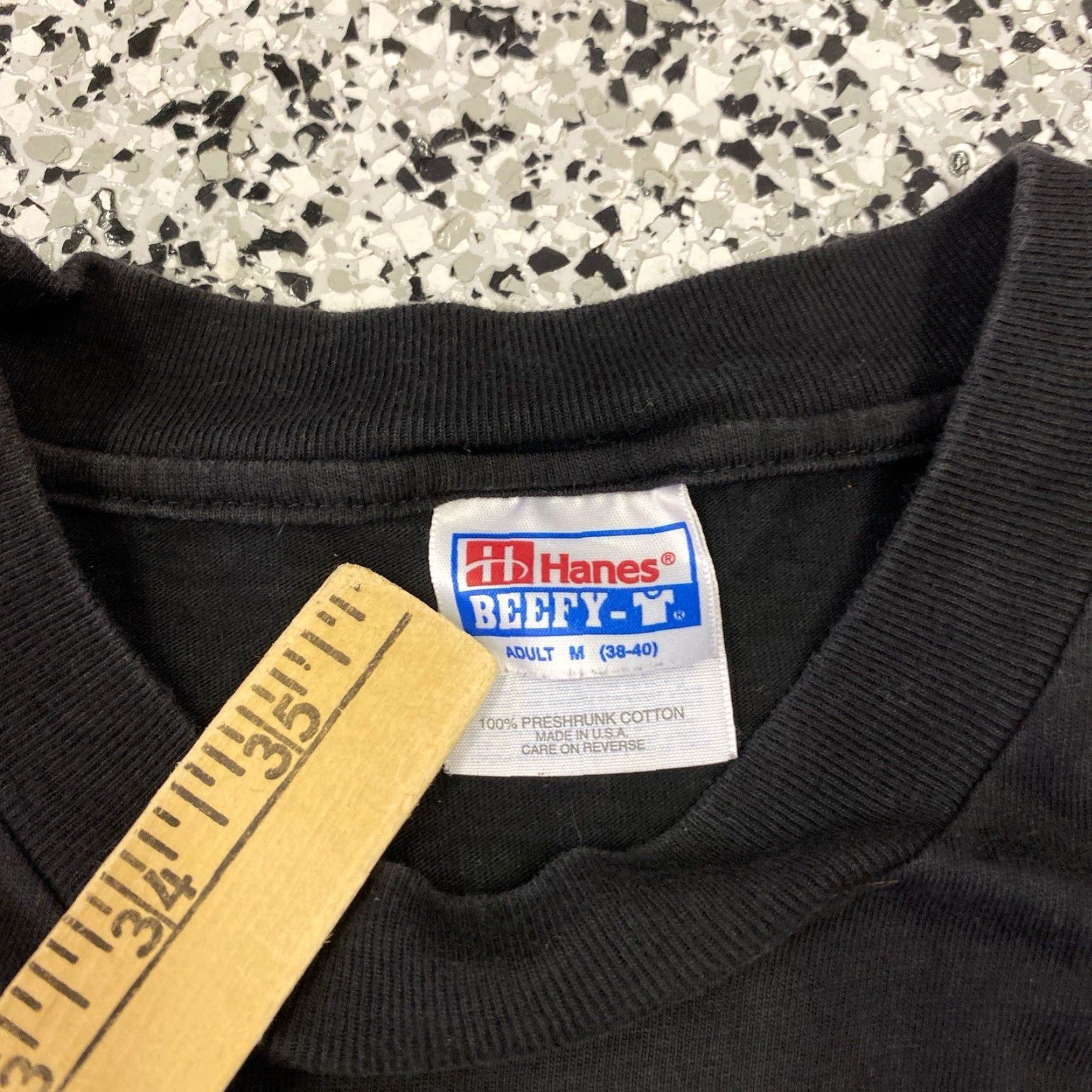 Hanes VINTAGE Smithsonian National Air Space Solar System NASA Space T Shirt Medium Black Mens Short Sleeve Cotton 90s Space Science Vintage Size US M / EU 48-50 / 2 - 3 Thumbnail