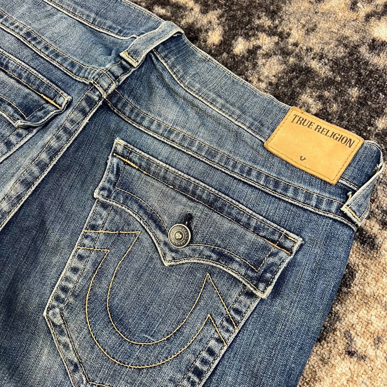 True Religion True Religion Vintage Y2K Big Logo Denim Jeans Size US 36 / EU 52 - 5 Thumbnail