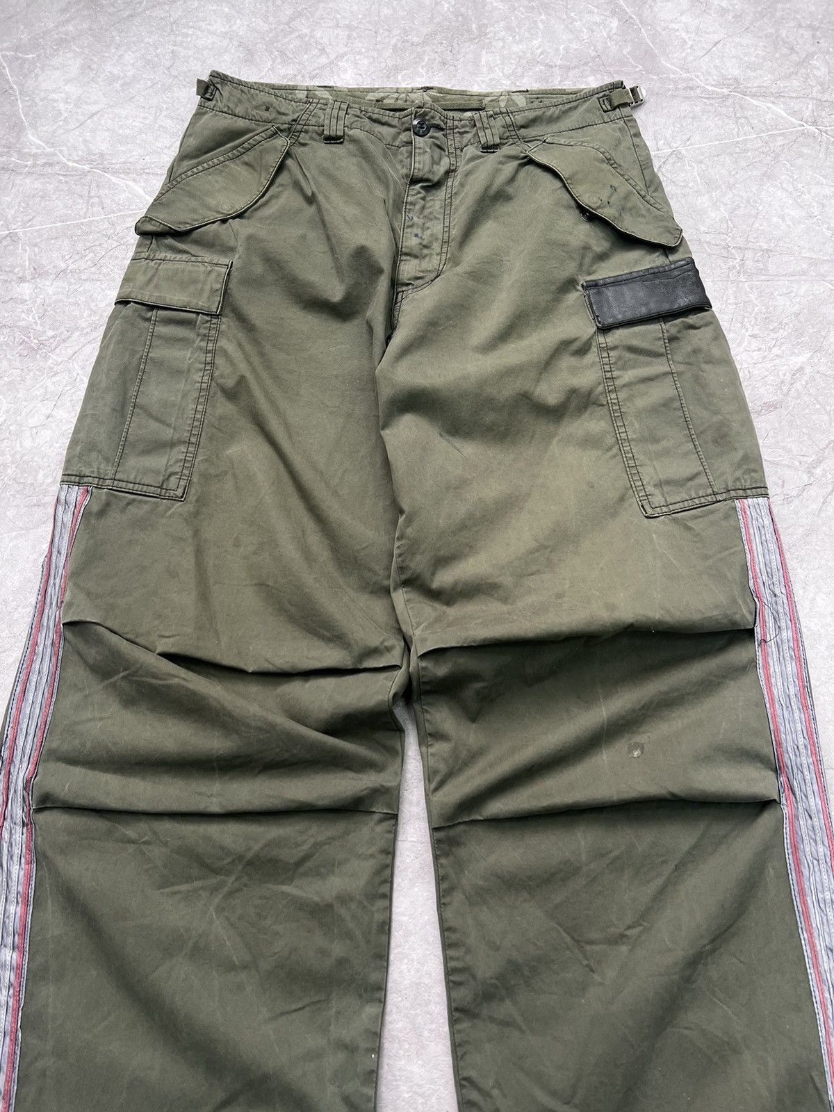 Japanese Brand × Jean Paul Gaultier VTG 00s JPG style Japanese Distressed Cargo pants jeans Size US 30 / EU 46 - 4 Thumbnail
