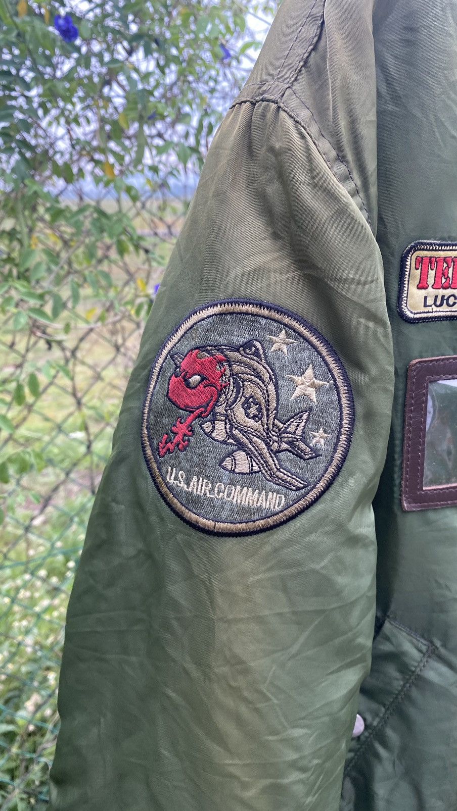 Tedman Vintage Teddy’s Airman Bomber Flight Ma-1 Jacket Size US L / EU 52-54 / 3 - 4 Thumbnail