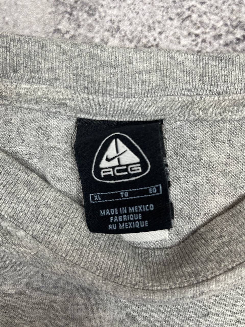 Nike Nike ACG Men Cotton T-Shirt Grey Size XL Size US XL / EU 56 / 4 - 4 Thumbnail