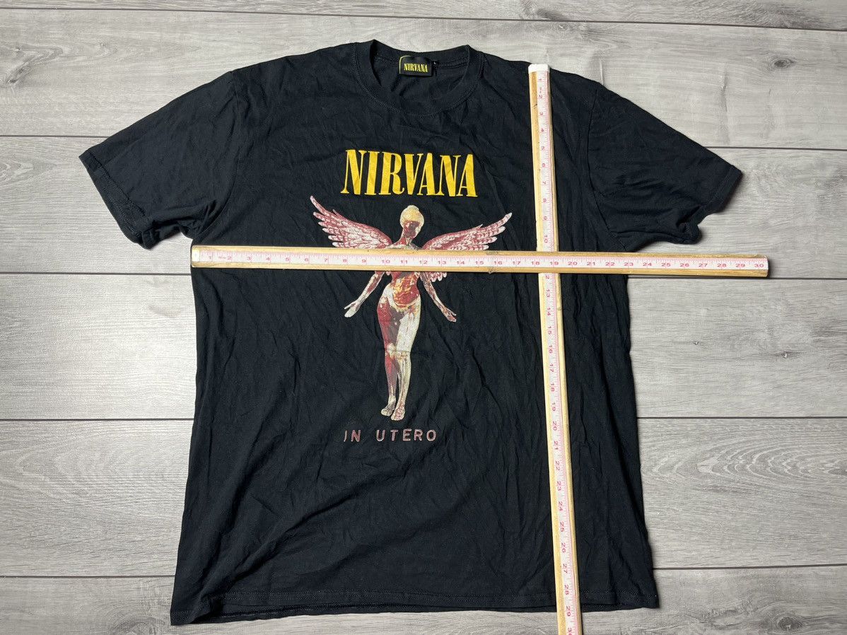 Nirvana Nirvana in utero Tshirt rock size Large Size US L / EU 52-54 / 3 - 5 Thumbnail
