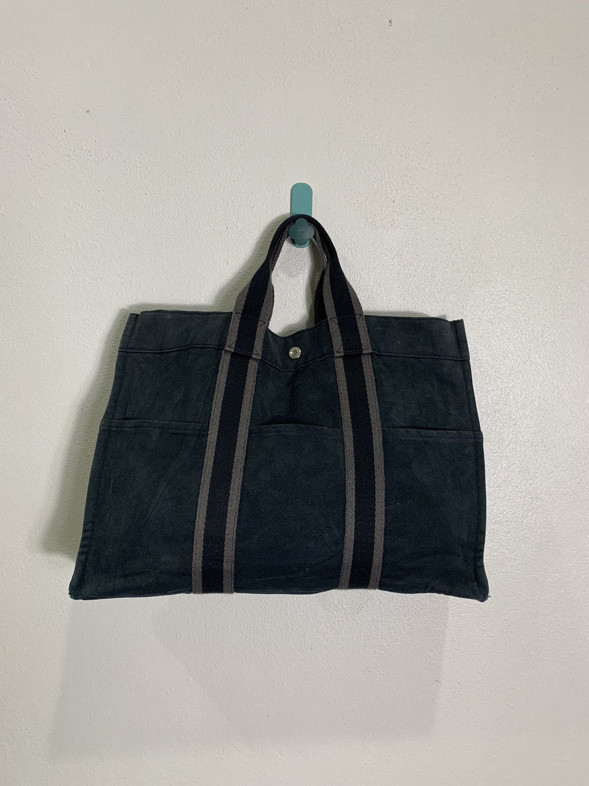 Hermes Hermes Tote Bag Fourre Tout Black Size ONE SIZE - 1 Thumbnail