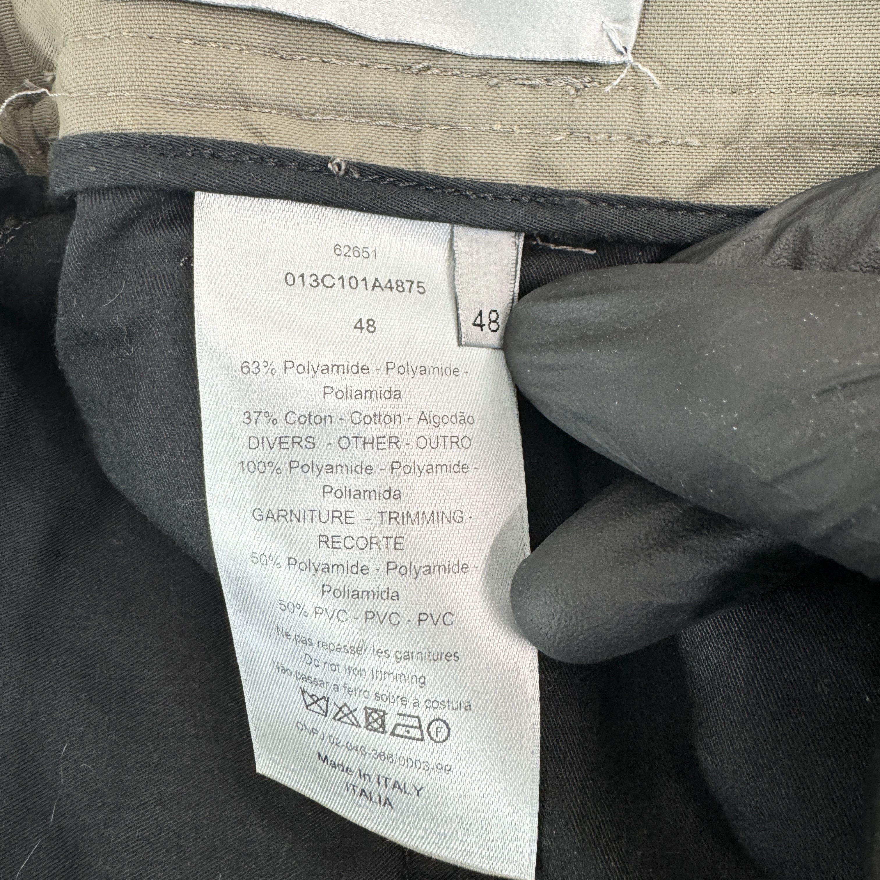 Dior Dior Multi Pocket Cargo Pants In Olive Green RRP £850 Size US 32 / EU 48 - 11 Thumbnail