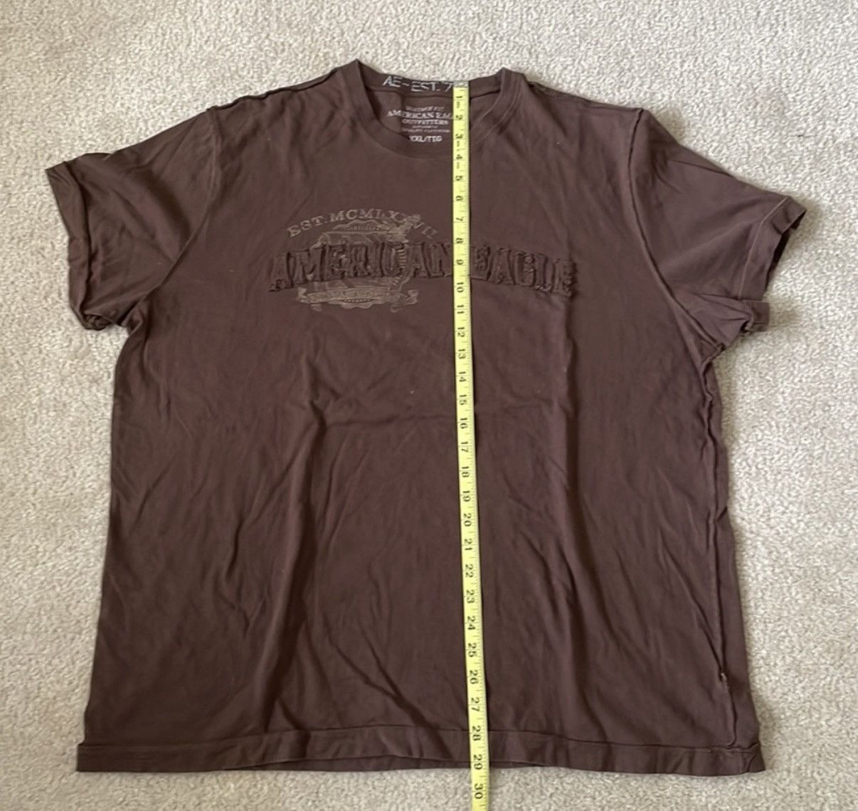 American Eagle Outfitters Vintage American Eagle Outfitters Brown Tee Size XXL Size US XXL / EU 58 / 5 - 3 Thumbnail