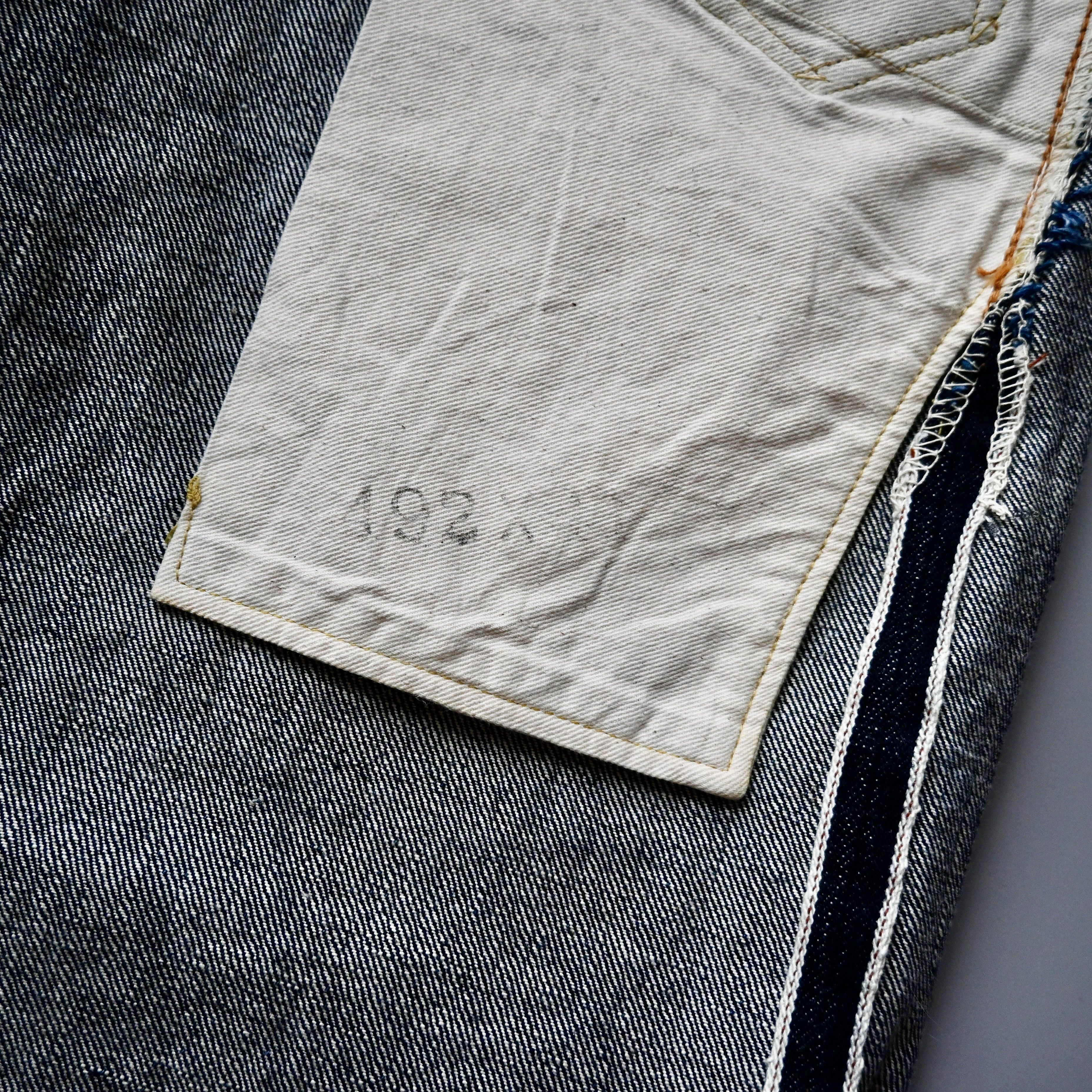Denime 1990s Early model, DENIME "XX" type Japanese denim Jeans Size US 29 - 10 Thumbnail