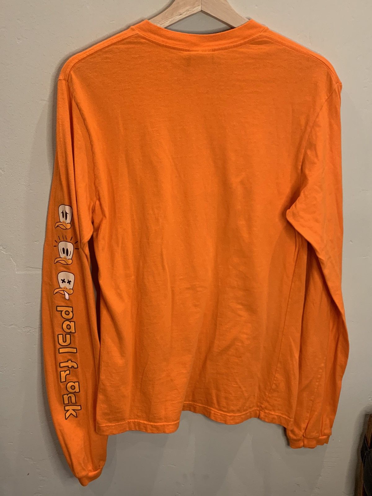 Paul Frank × Vintage *RARE* Vintage 90’s Paul Frank Ostrich Art USA-Made LS Shirt Size L / US 10 / IT 46 - 5 Thumbnail