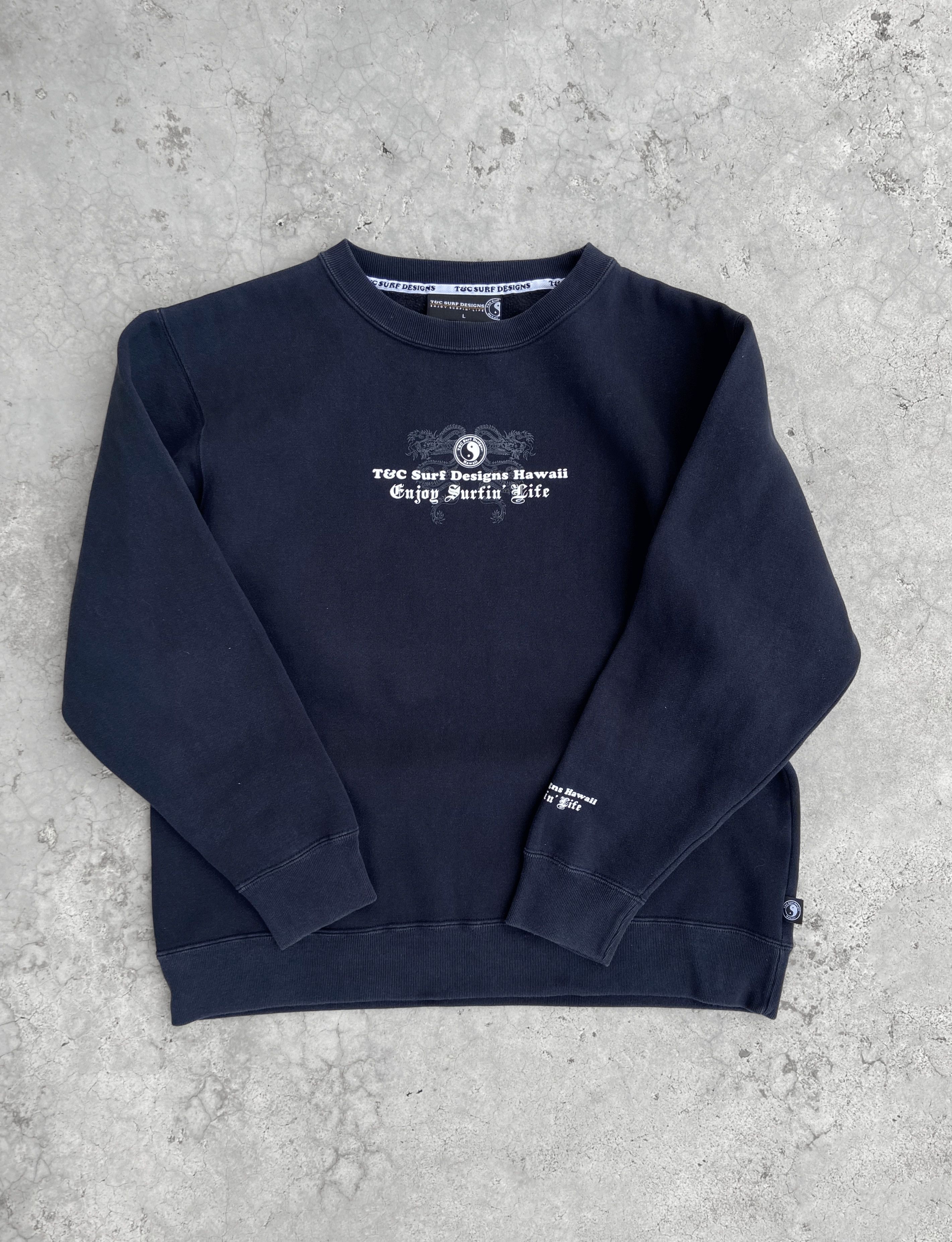 Vintage Town & Country Sweatshirt dragon twins Size US M / EU 48-50 / 2 - 2 Thumbnail