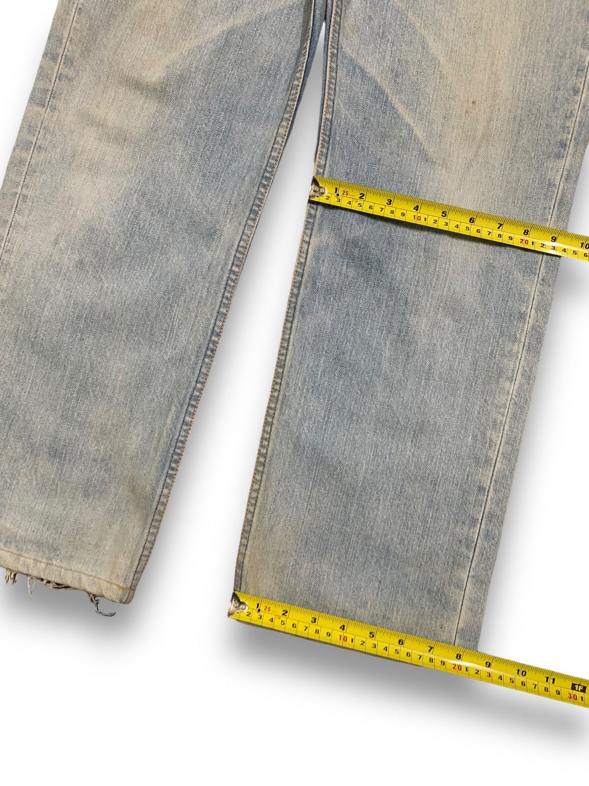 Levi's Vintage 90s Levis 702 Rusty Mud Wash Loose Jeans Size 33x28 Size US 33 - 18 Thumbnail