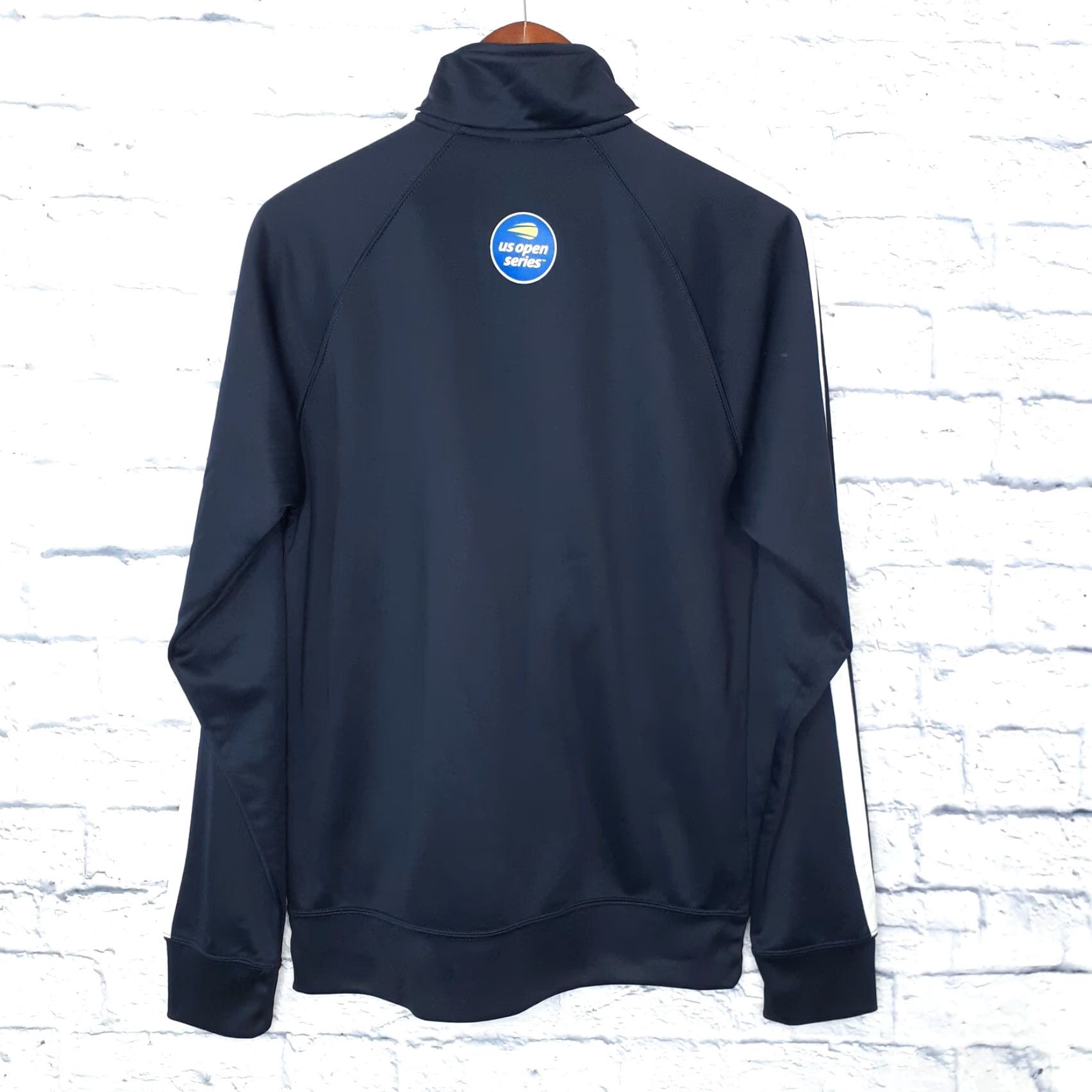 Vintage Independent Trading Company Track Jacket Shirt Unisex Adults Blue Small 100% Polyester Zip Stand-Up Collar Tennis Activewear Casual Travel Size US S / EU 44-46 / 1 - 3 Thumbnail