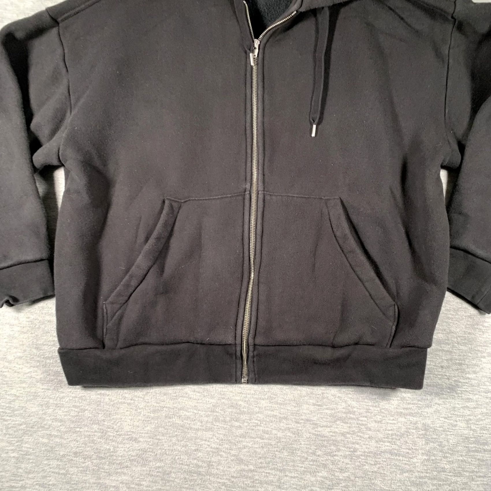 T by Alexander Wang T By Alexander Wang Hoodie Womens Small Black Full Zip Sherpa Fleece Hooded Size S / US 4 / IT 40 - 3 Thumbnail