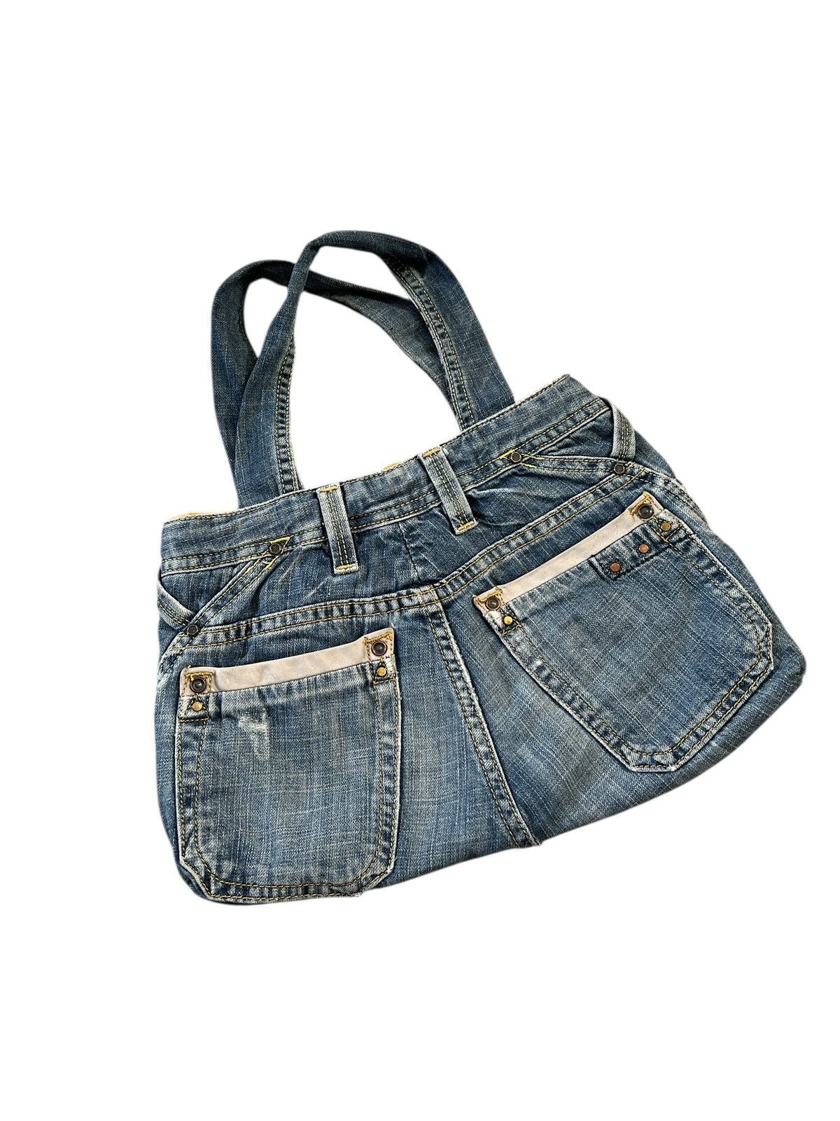 Diesel Diesel Custom Made Denim Shoulder Bag Size ONE SIZE - 5 Thumbnail