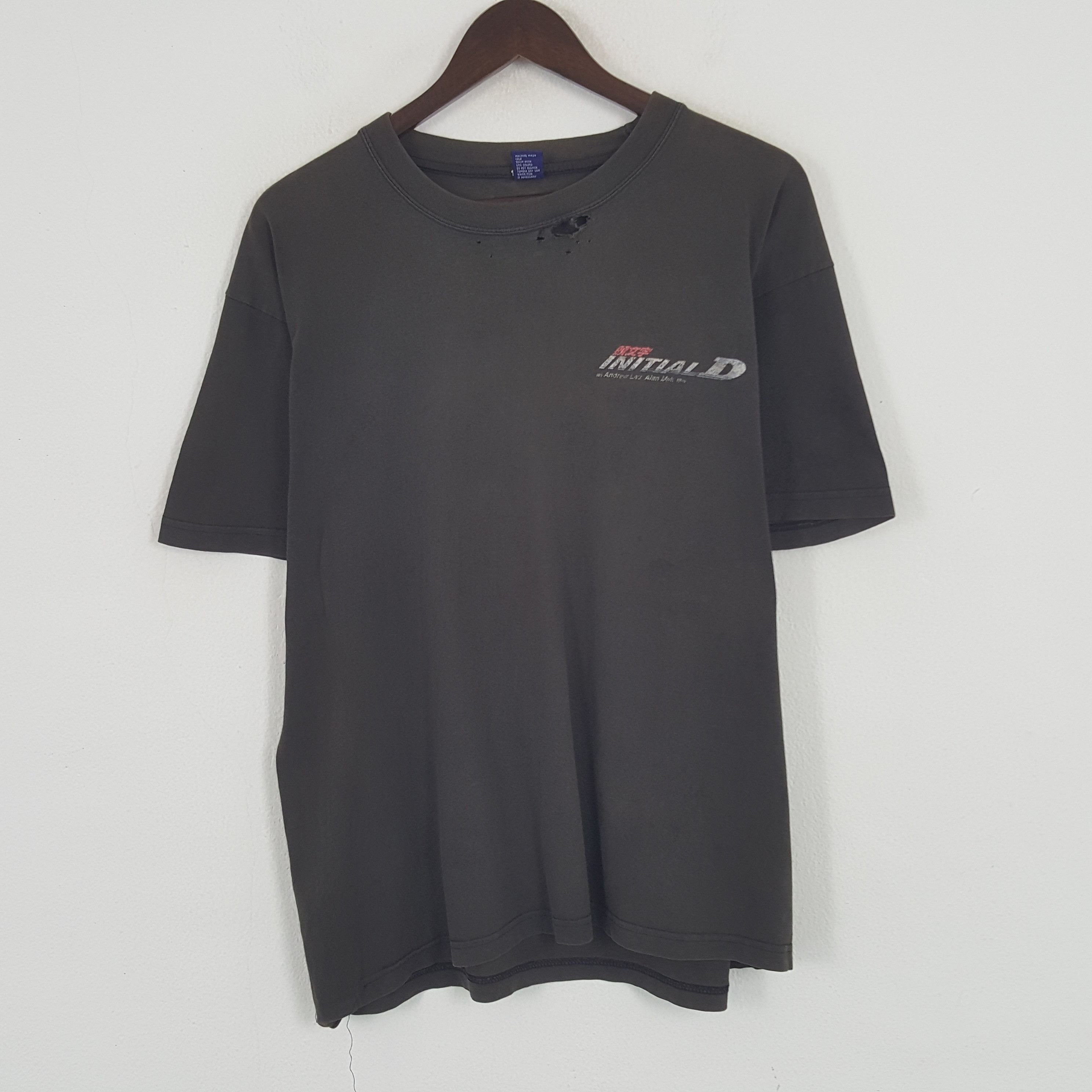 Japanese Brand × Vintage Vintage Initial D Japanese Movie Drift T-shirt Size US L / EU 52-54 / 3 - 3 Thumbnail