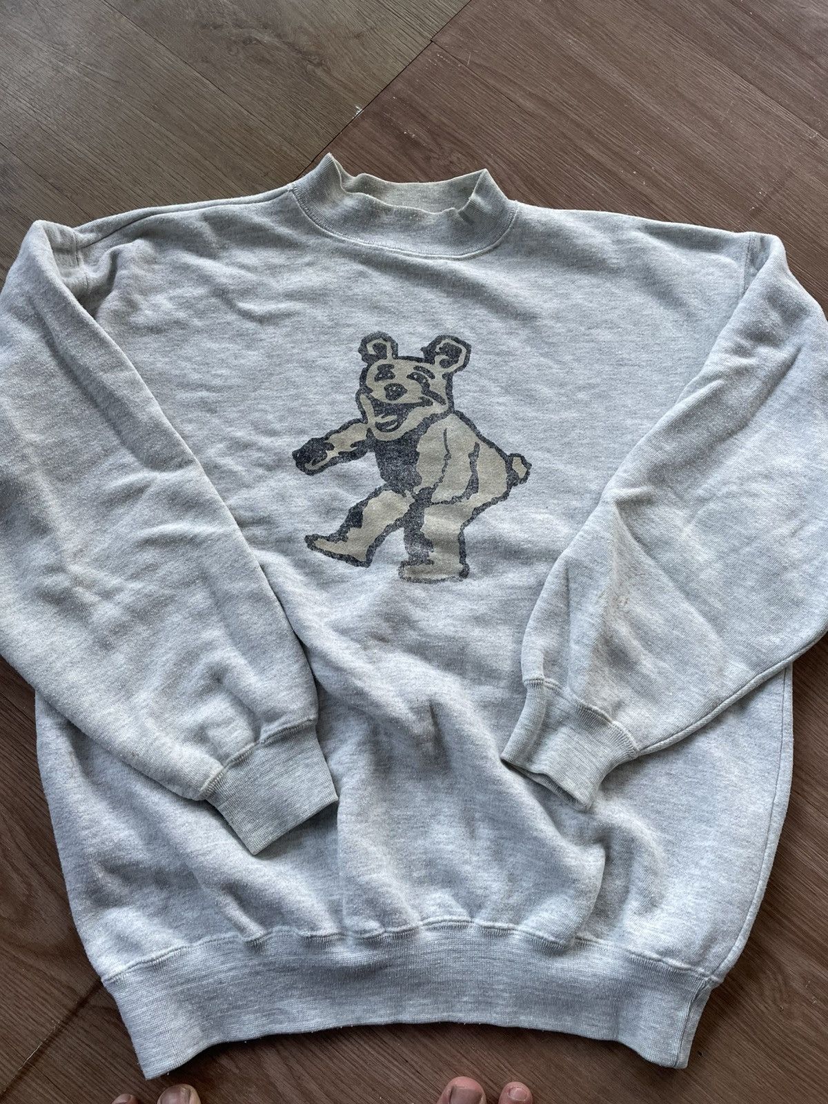 Vintage Vintage 90’s bear grateful dead style sweatshirt Size US L / EU 52-54 / 3 - 1 Thumbnail
