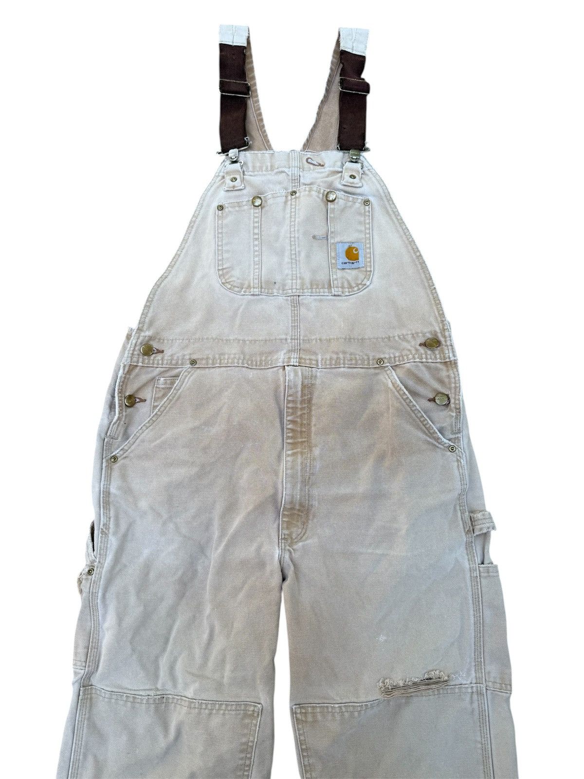 Carhartt 80s Carhartt Distressed Overall Size US 30 / EU 46 - 3 Thumbnail