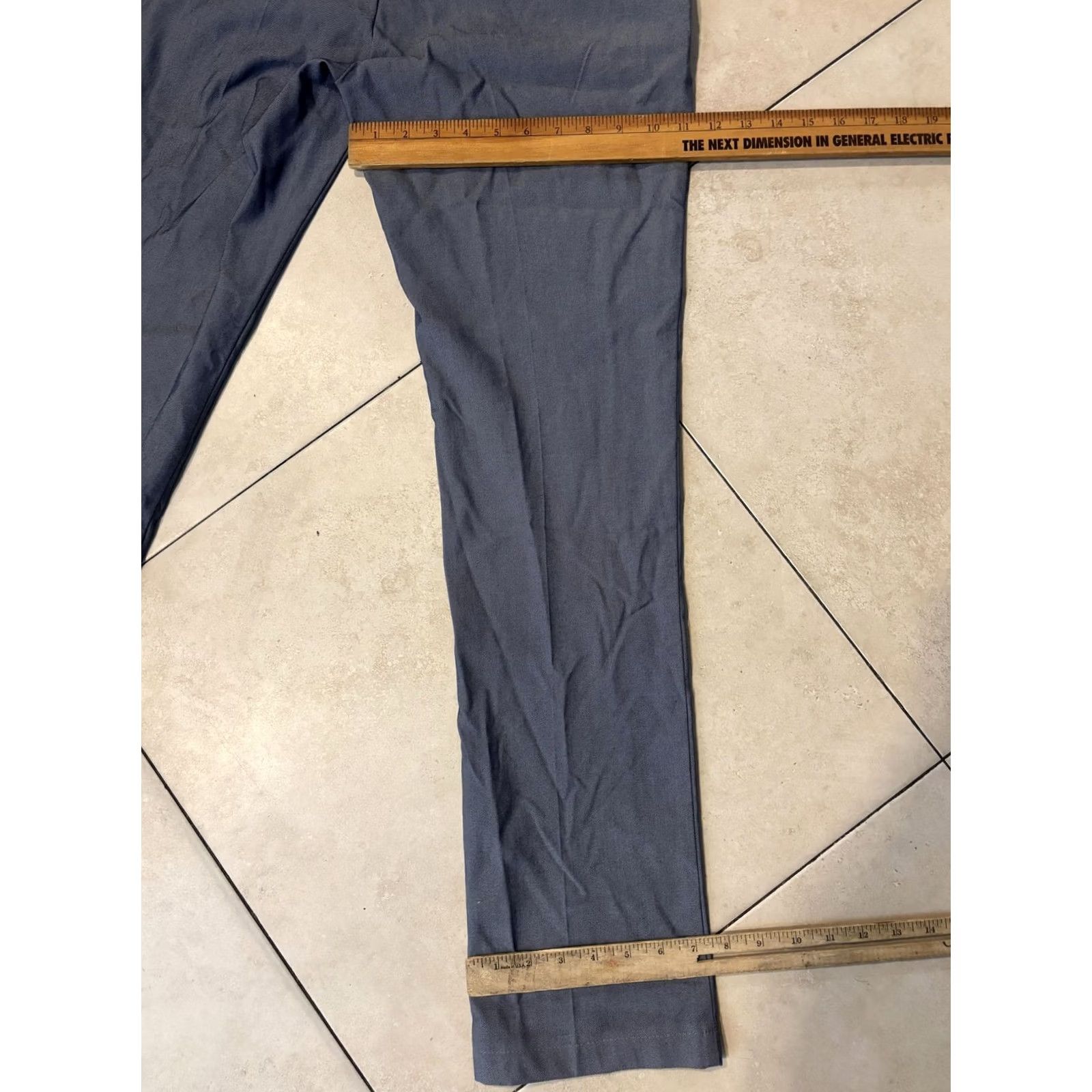 Mizzen+Main VINTAGE Mizzen+Main Pants Mens 32 Gray Performance Chino Dress Work Stretch Casual Tech Size US 32 / EU 48 - 8 Thumbnail
