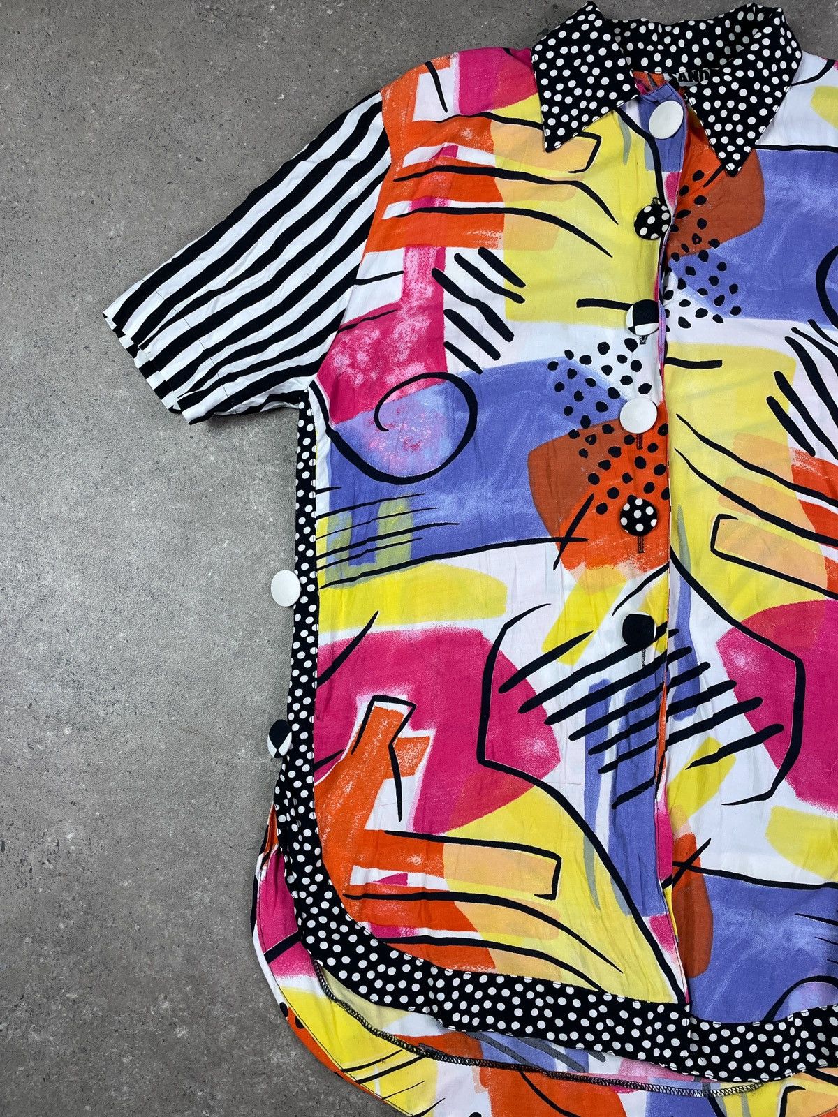 Sandro Vintage Sando Paris Luxury Shirt Wmns Size ONE SIZE - 3 Thumbnail