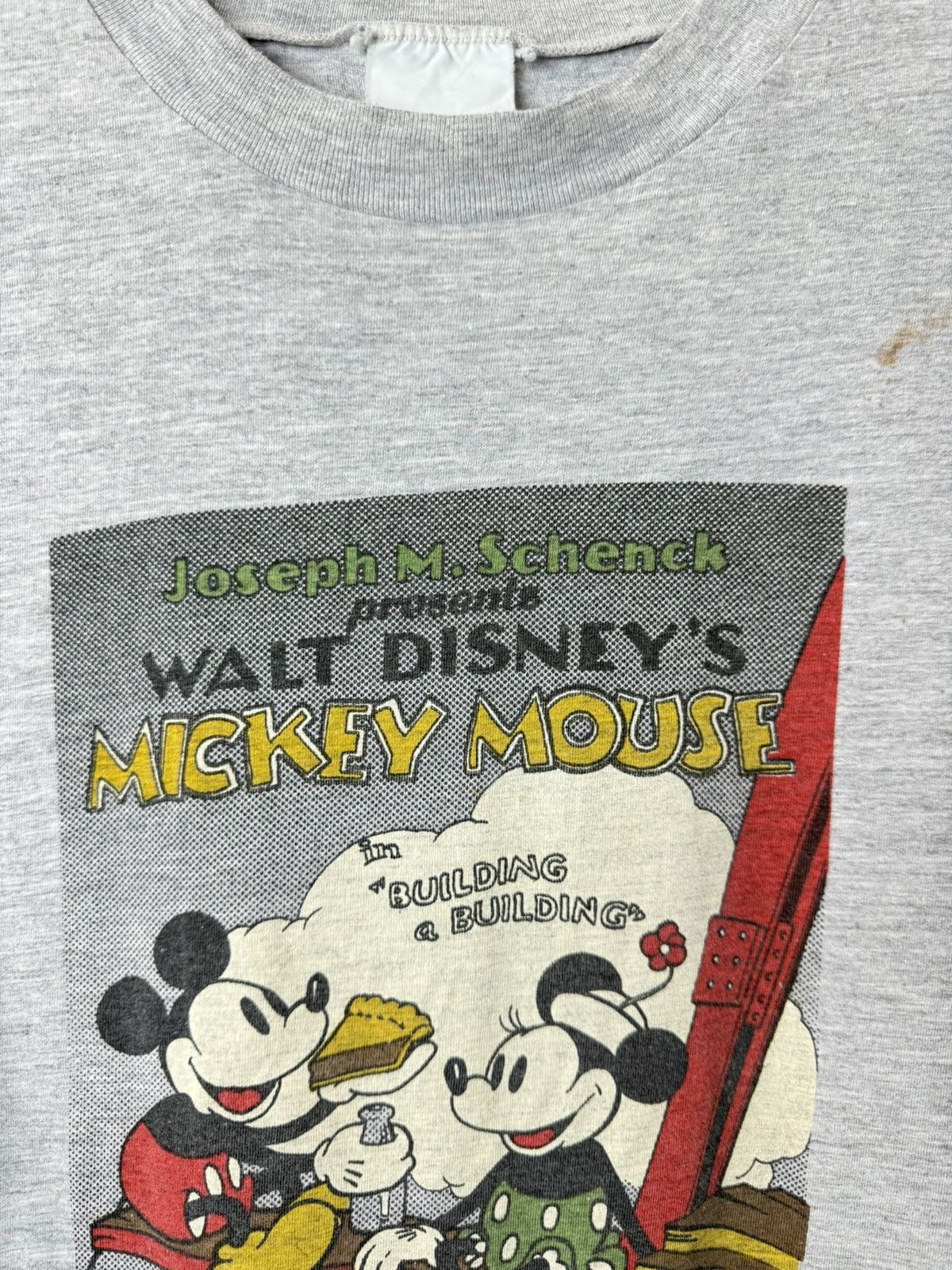 Disney Vintage 1980’s Vintage Mickey Mouse Disney T Shirt Size US XL / EU 56 / 4 - 3 Thumbnail