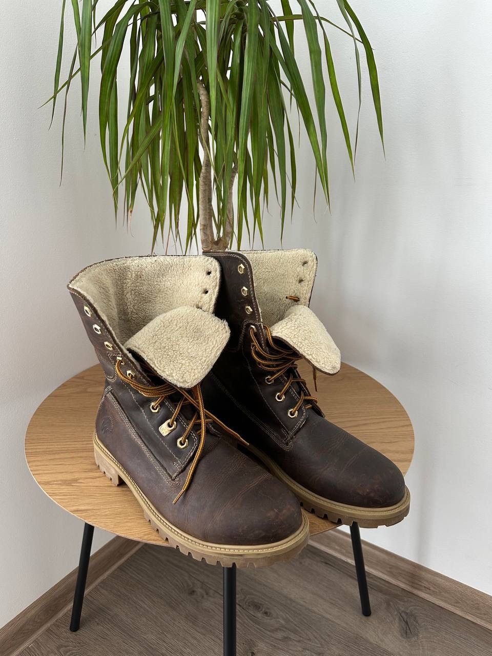 Japanese Brand × Vintage Vintage Weinbrenner Brown Leather Boots Size US 9.5 / EU 42-43 - 16 Thumbnail