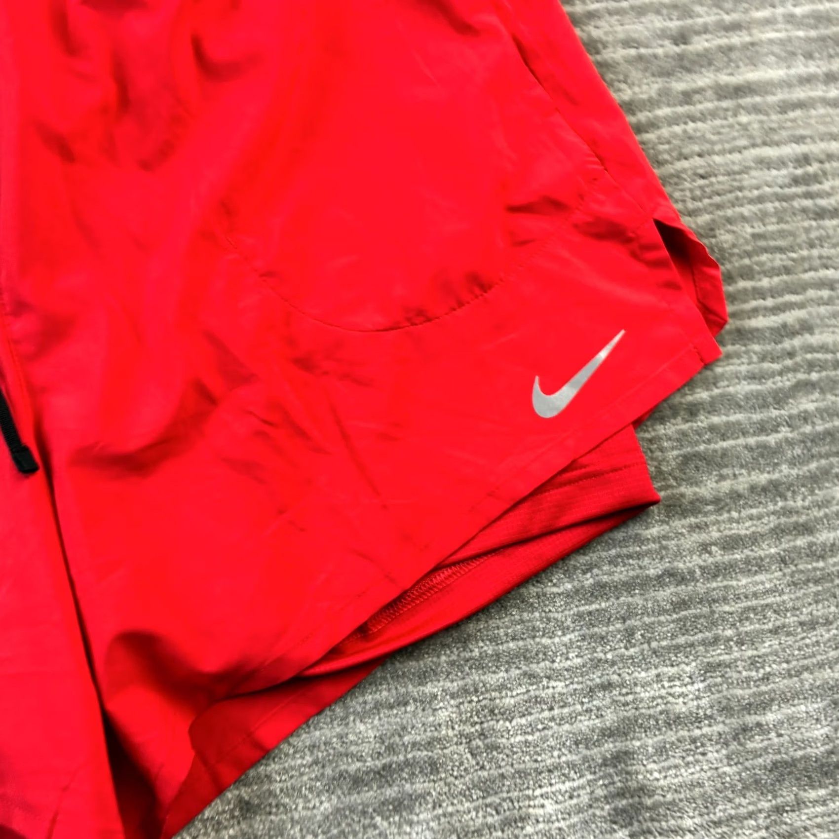 Nike Nike Mens Red Flex Stride 5" Running Shorts 2XL Lined 2 in 1 Size US 39 - 3 Thumbnail