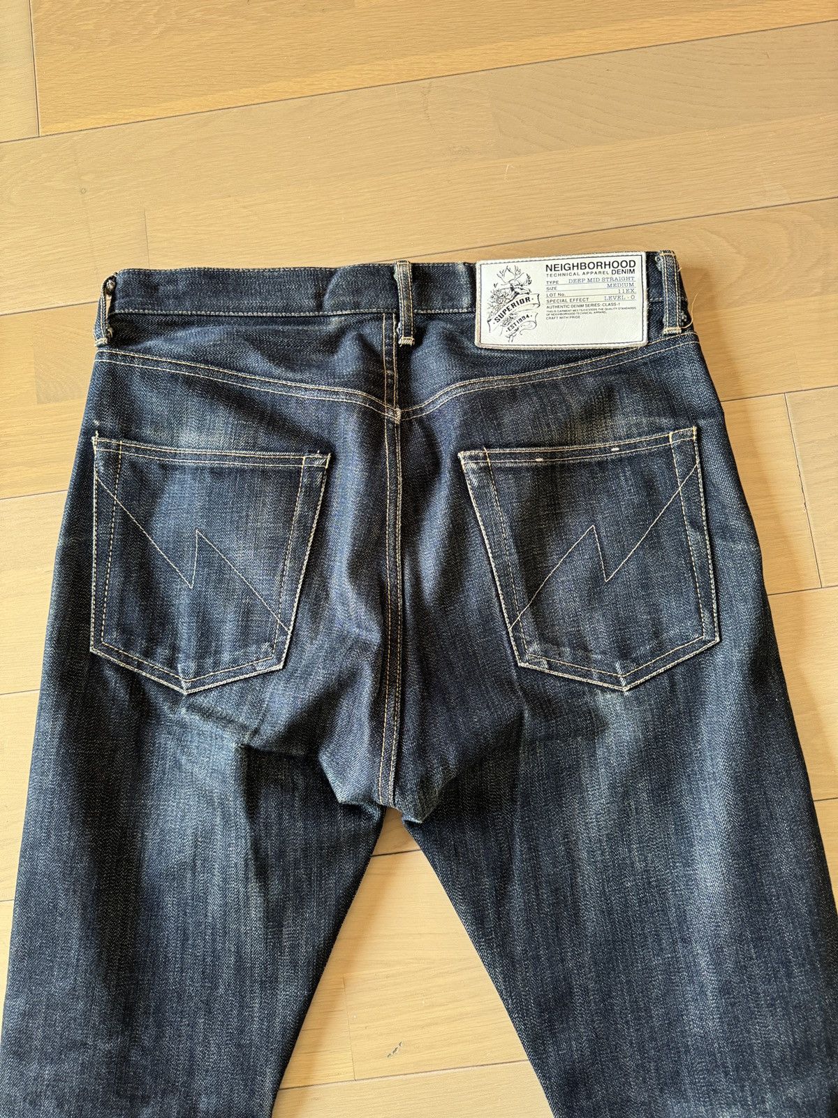 Neighborhood Neighborhood deep striaght mid jeans level 0 Size US 32 / EU 48 - 2 Thumbnail
