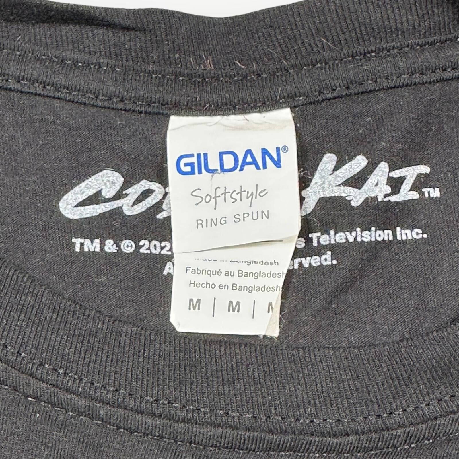 Gildan Cobra Kai T-Shirt Men's UK Size M Black Graphic Print Size US M / EU 48-50 / 2 - 9 Thumbnail
