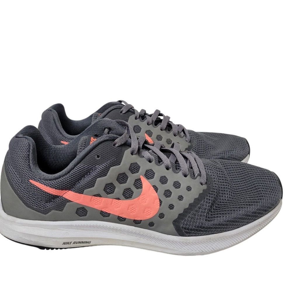 Nike Nike Downshifter Gray Lava Glow Running Shoes Women's 9.5 Size US 9.5 / IT 39.5 - 4 Thumbnail