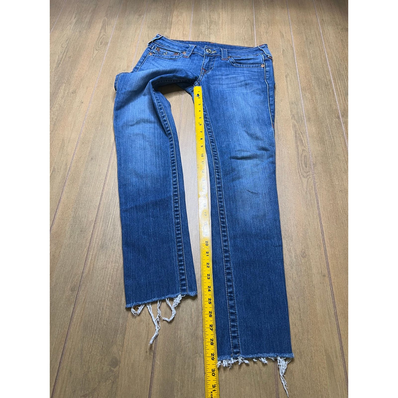 True Religion Y2K True Religion Womens Skinny Low Rise Jeans Sz 27 Size 27" / US 4 / IT 40 - 8 Thumbnail