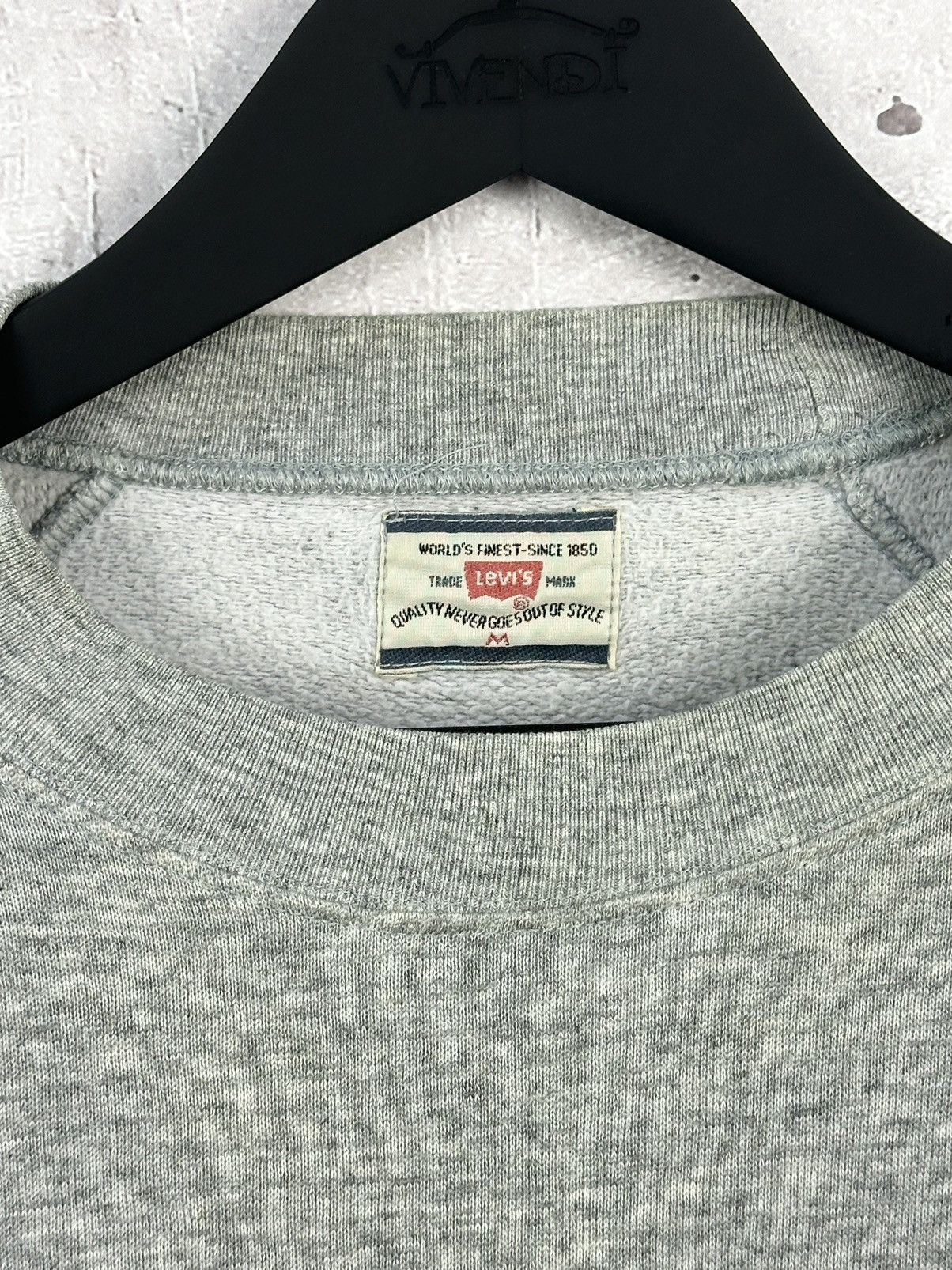 Levi's Vintage Levi’s Worldwide Legend Made in USA Grey Sweatshirt Size US M / EU 48-50 / 2 - 4 Thumbnail