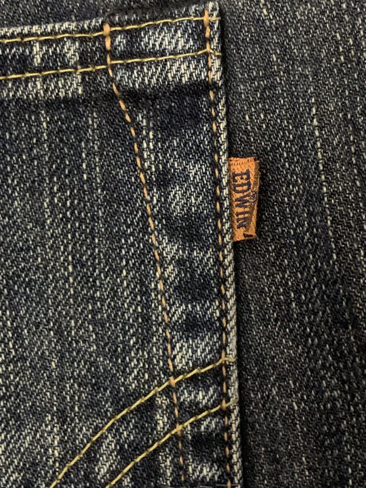 Edwin × Japanese Brand × Vintage Edwin 505Z Flare Selvedge Denim Jeans Size US 34 / EU 50 - 9 Thumbnail